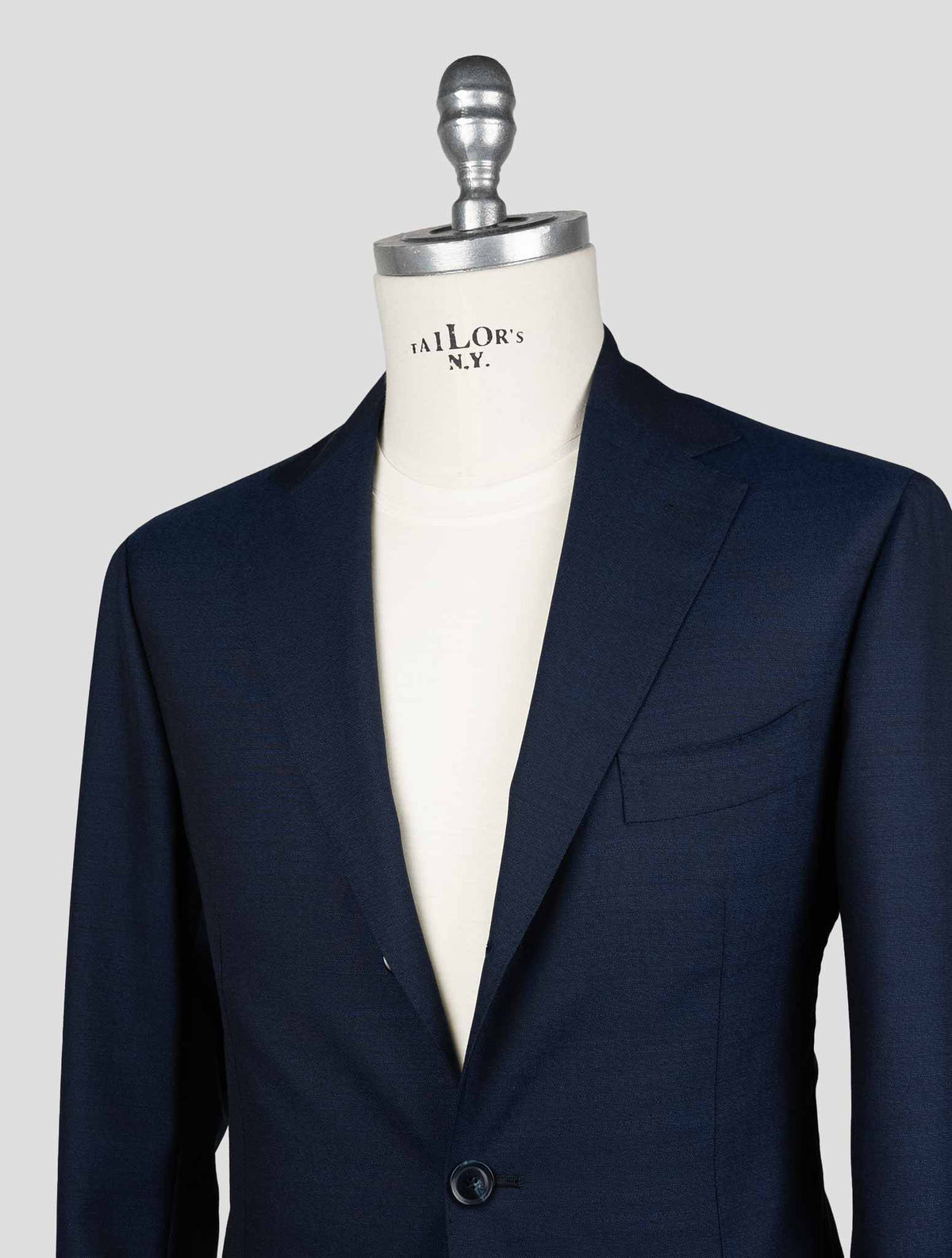 Sartorio Napoli Blue Virgin Wool Suit 5