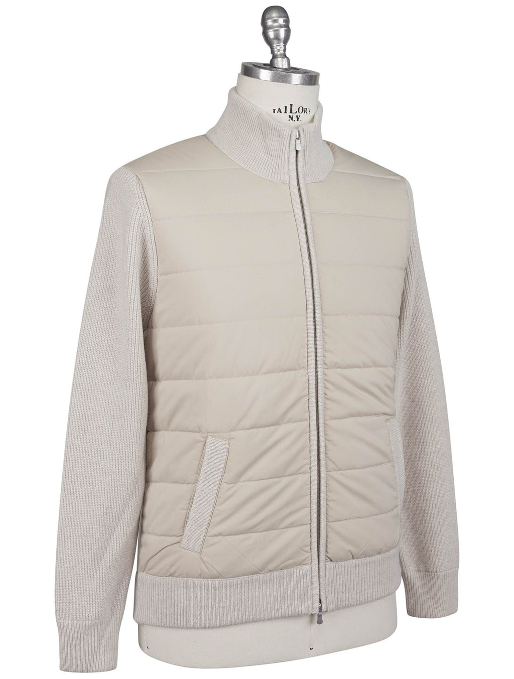 Gran Sasso Gran Sasso Beige Virgin Wool Coat Beige 001