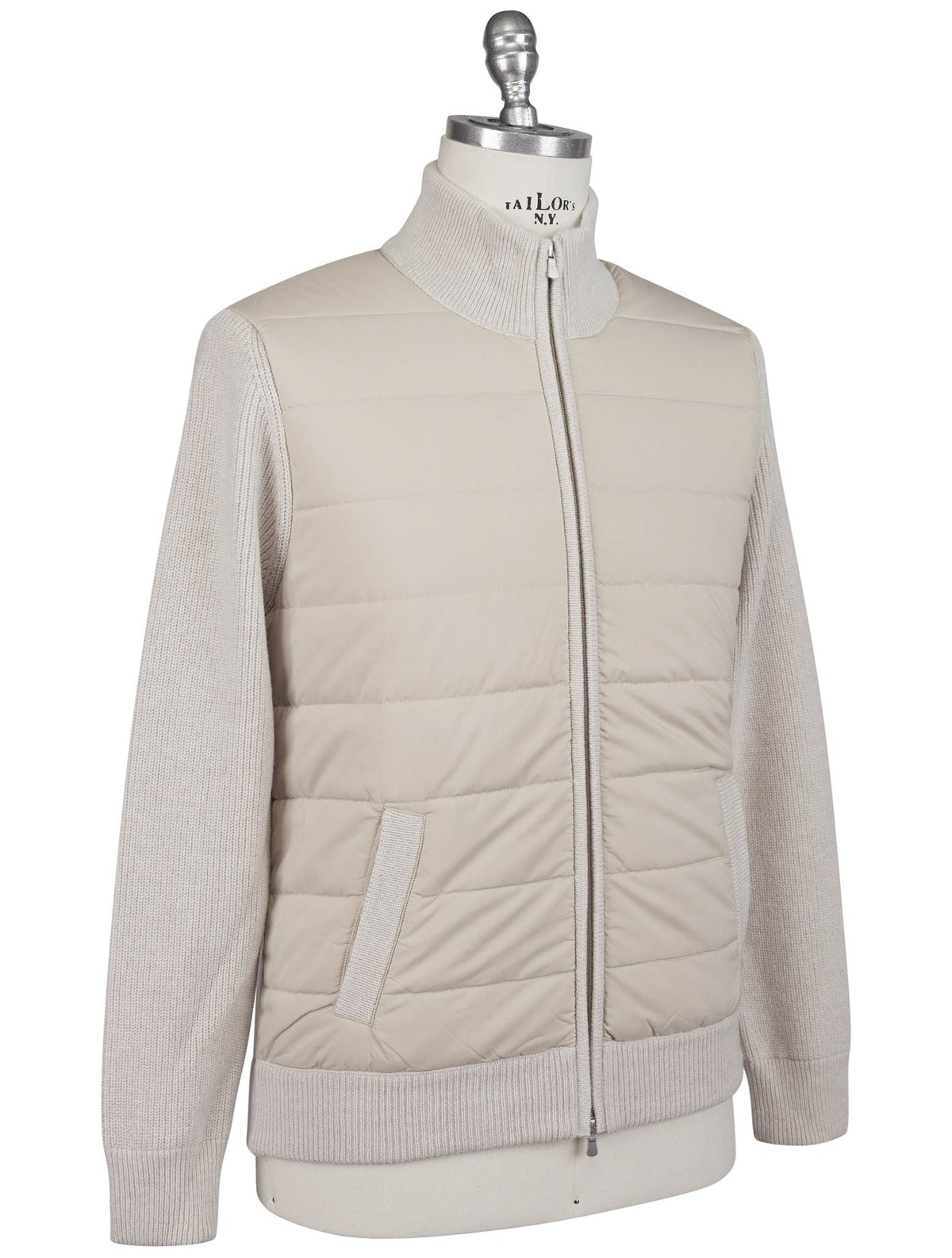 Gran Sasso Gran Sasso Beige Virgin Wool Coat Beige 001