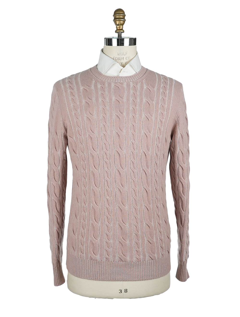 Gran Sasso Gran Sasso Pink Cashmere Sweater Crewneck Pink 000