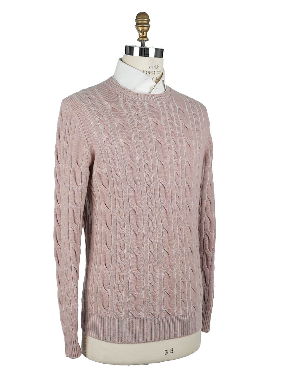 Gran Sasso Gran Sasso Pink Cashmere Sweater Crewneck Pink 001