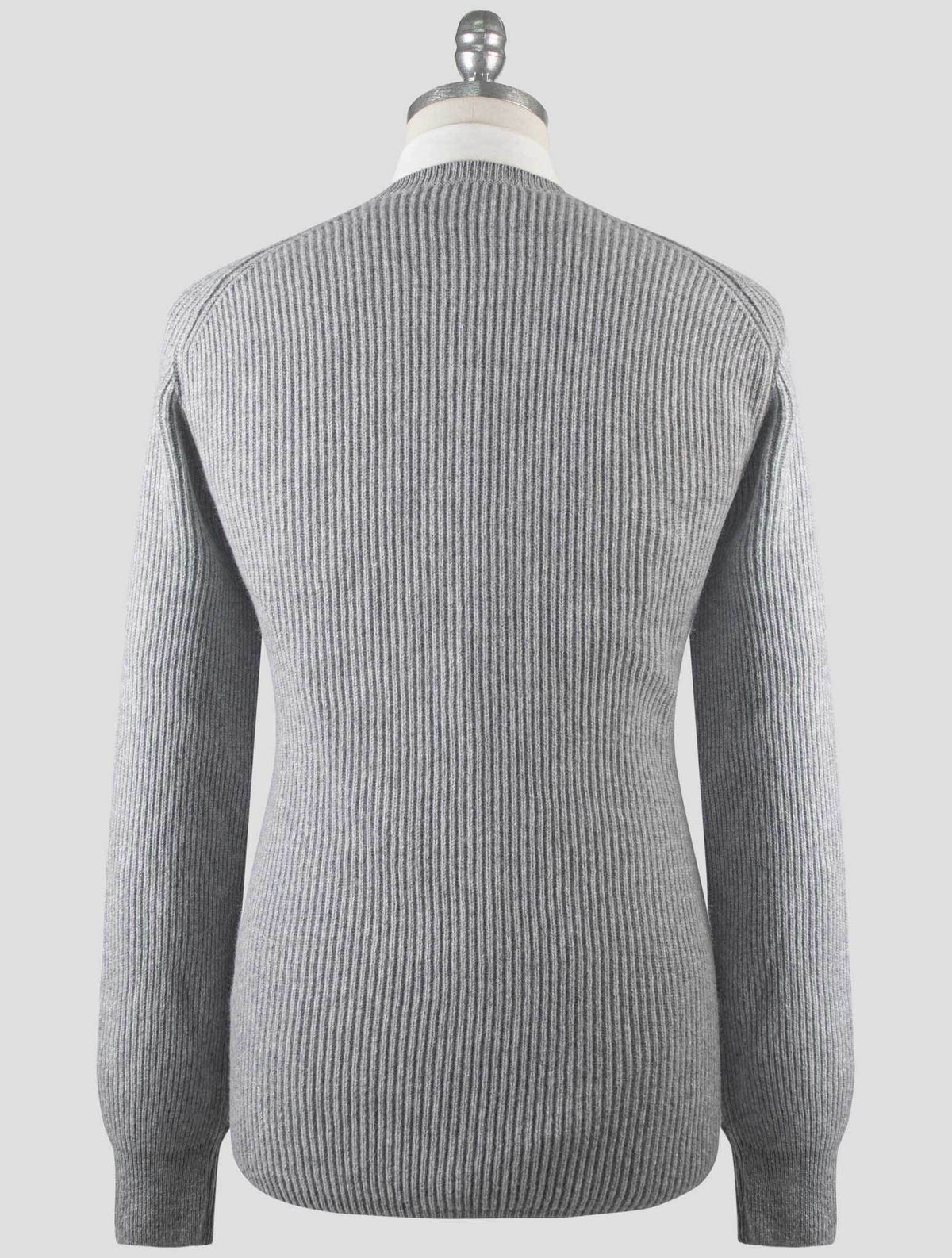 Gran Sasso Gray Cashmere Sweater Crewneck