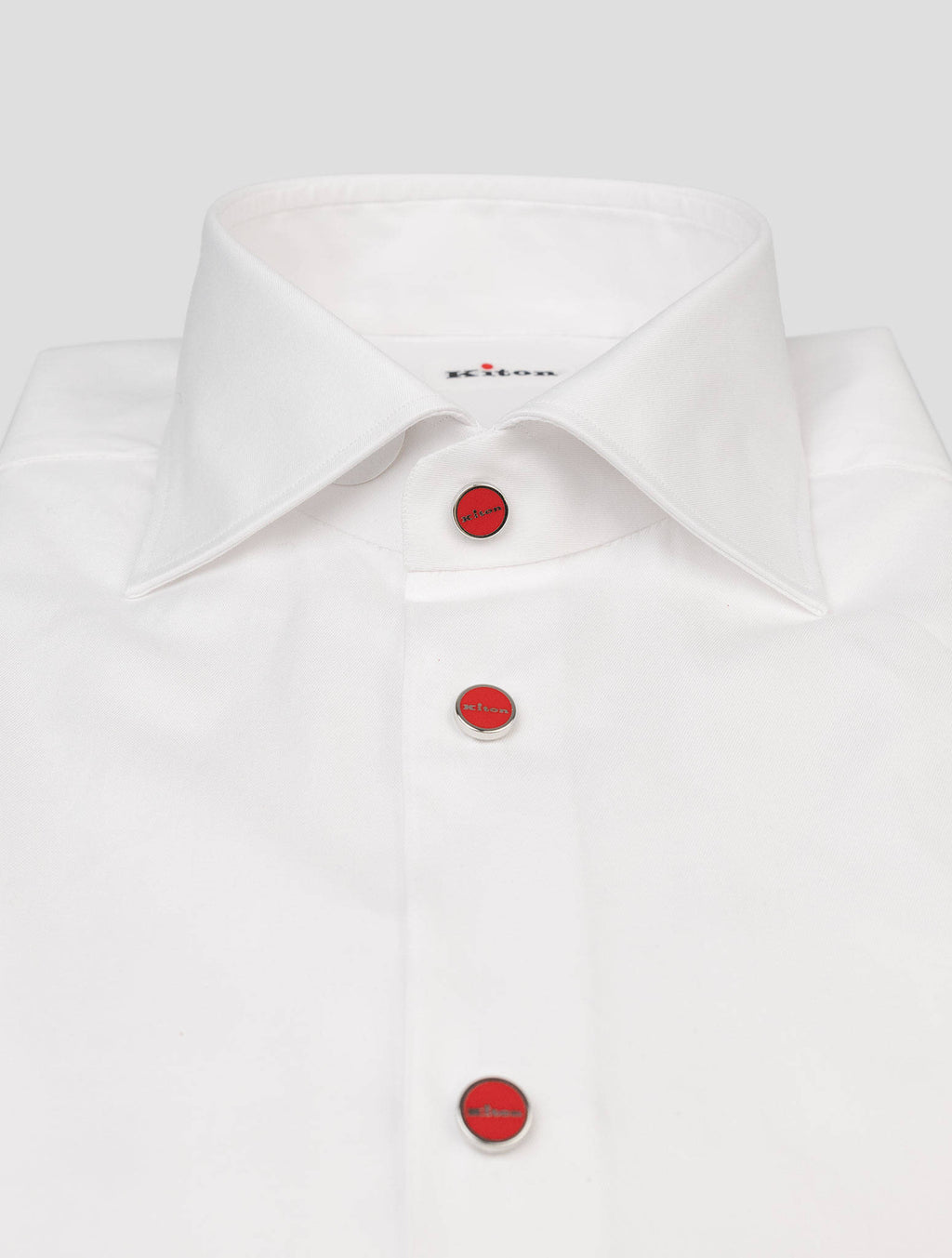 Kiton White Cotton Shirt 2