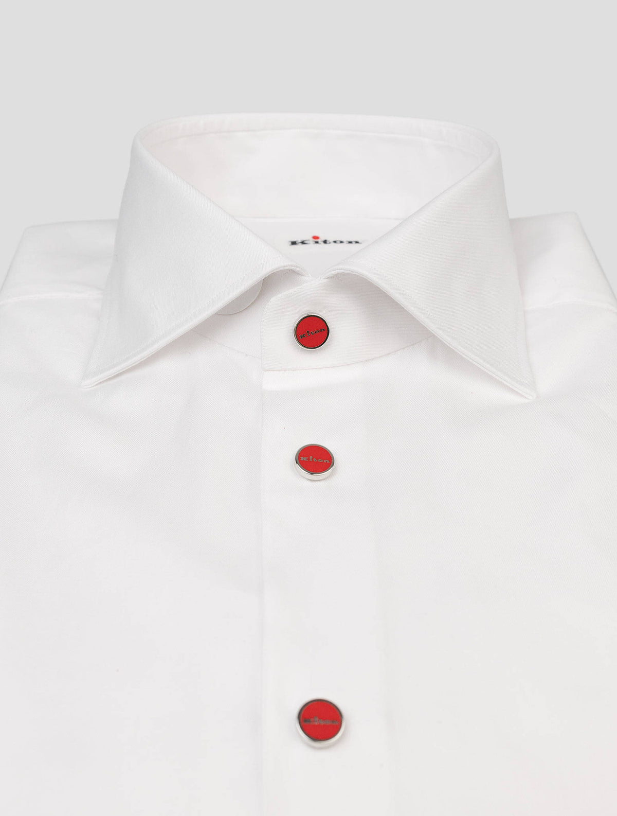 Kiton White Cotton Shirt 2