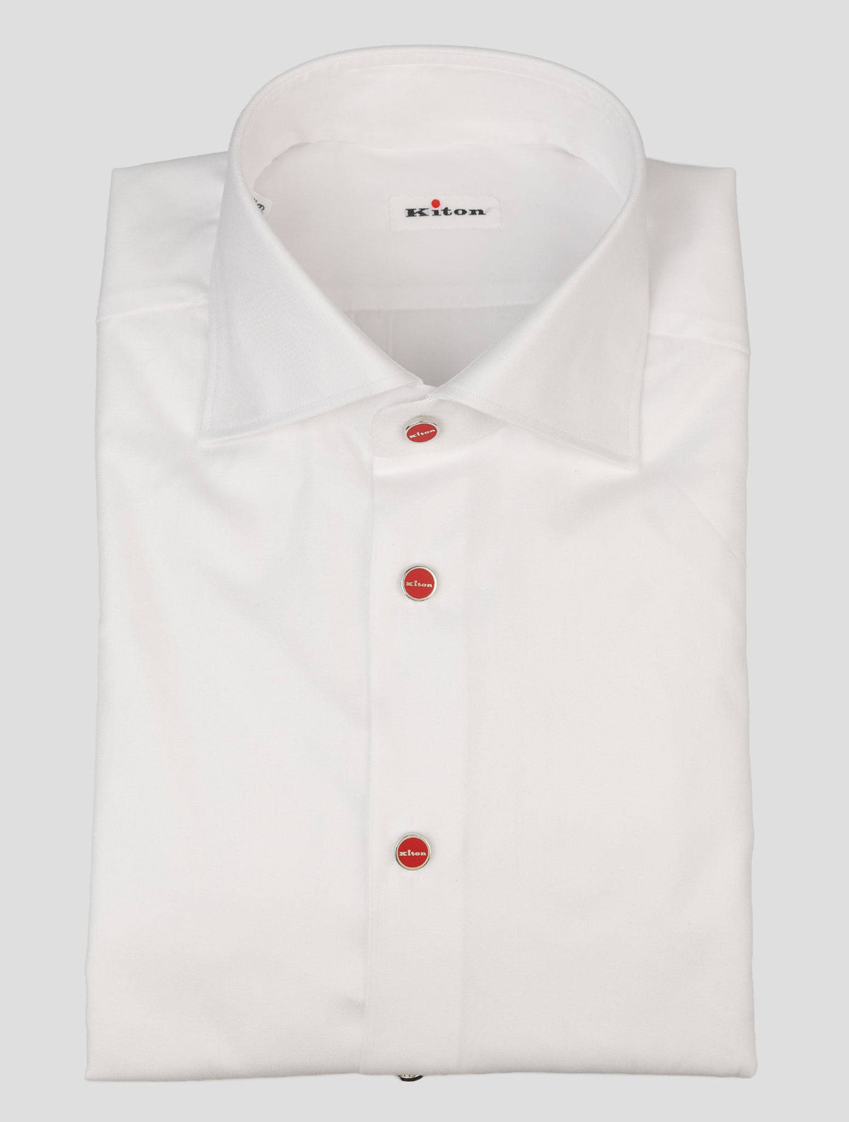 Kiton White Cotton Shirt 3