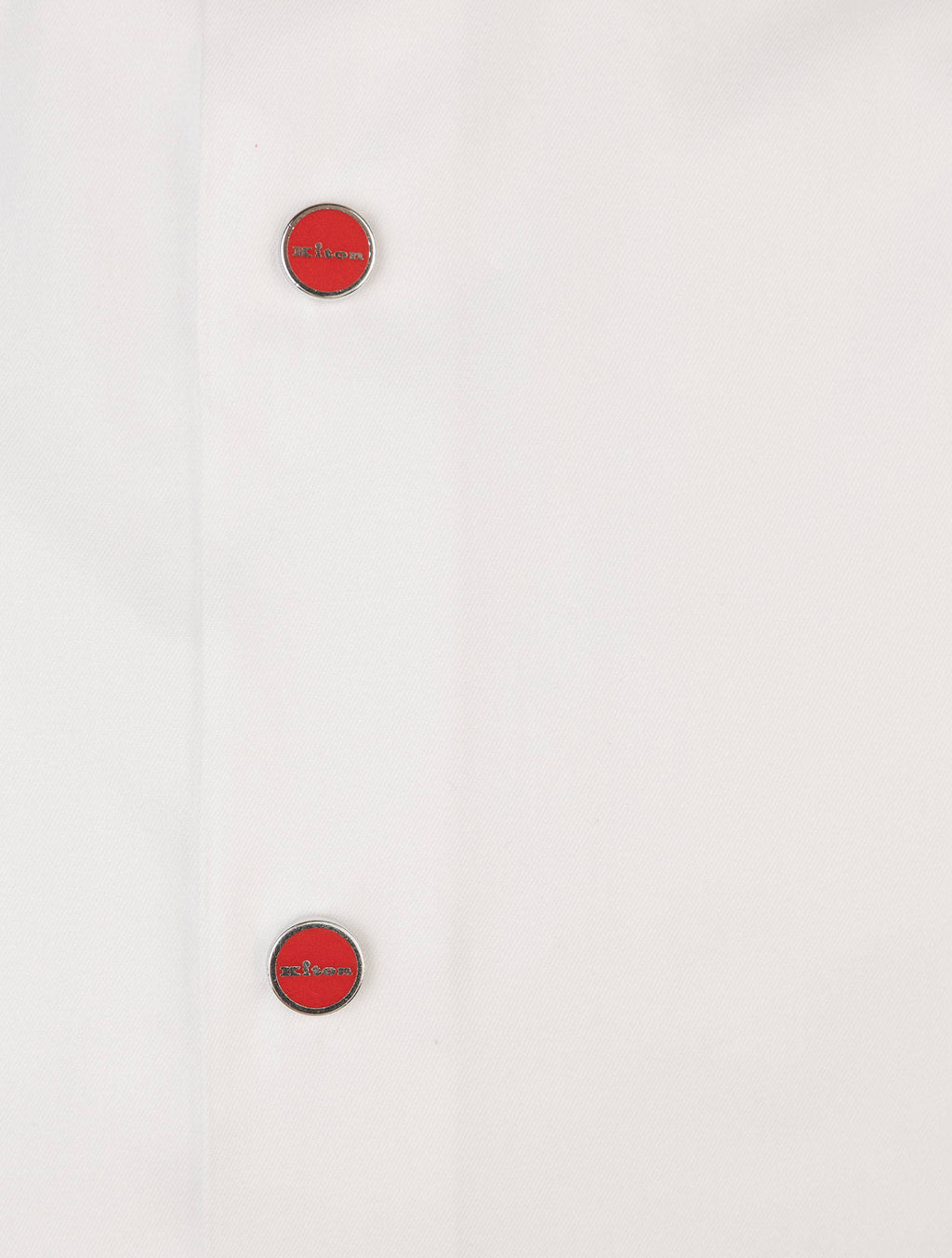 Kiton White Cotton Shirt 4