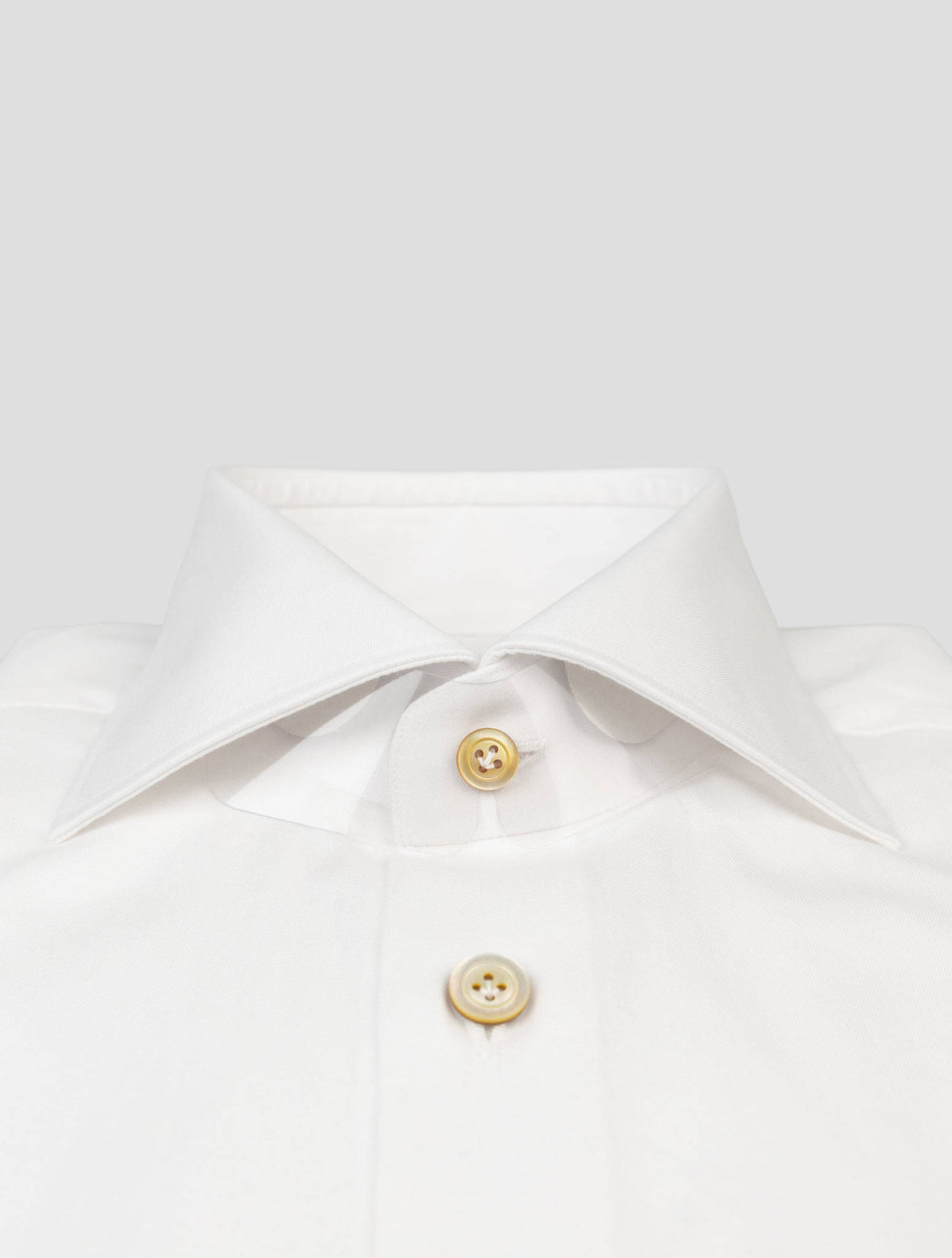 Kiton White Cotton Shirt 2