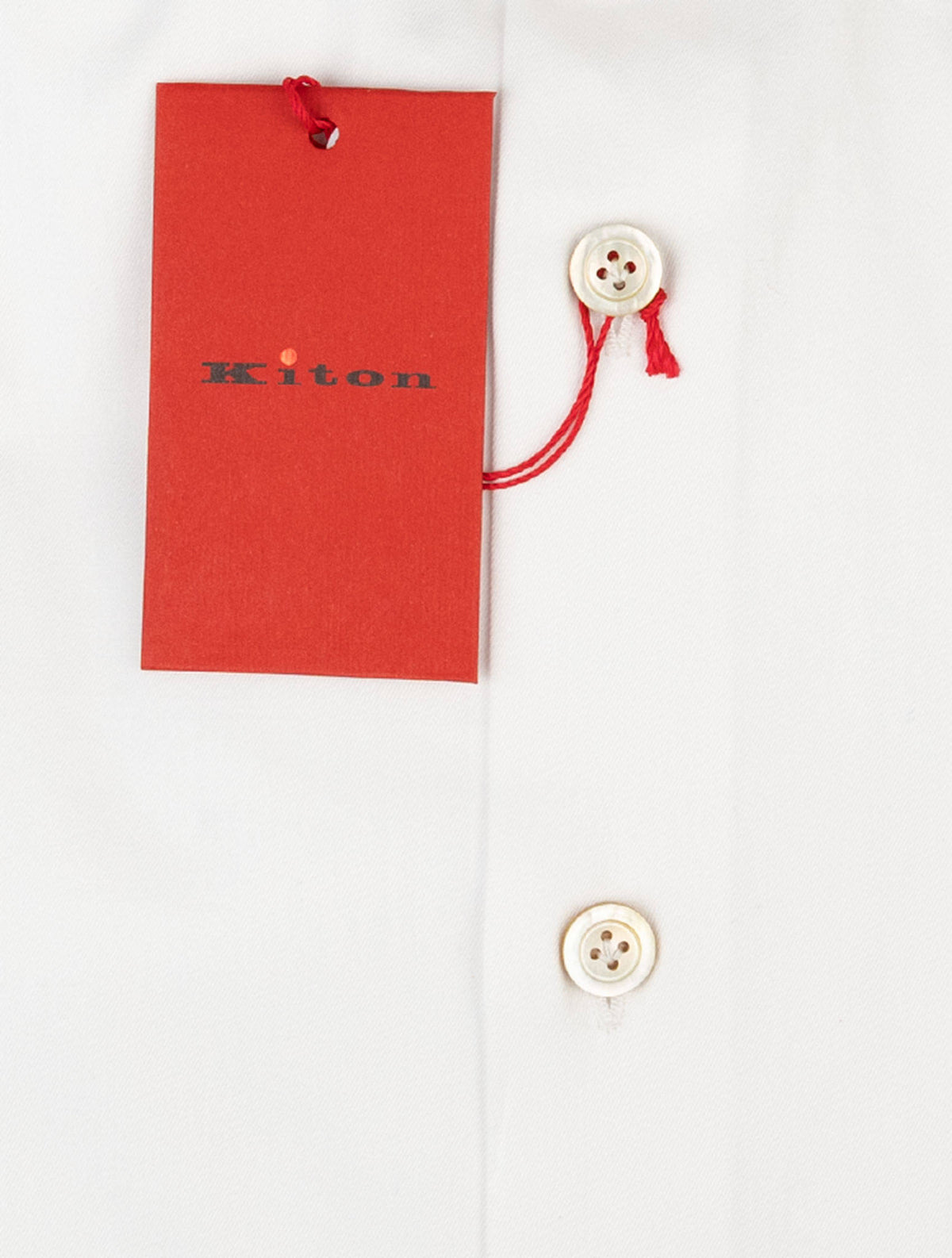 Kiton White Cotton Shirt 4
