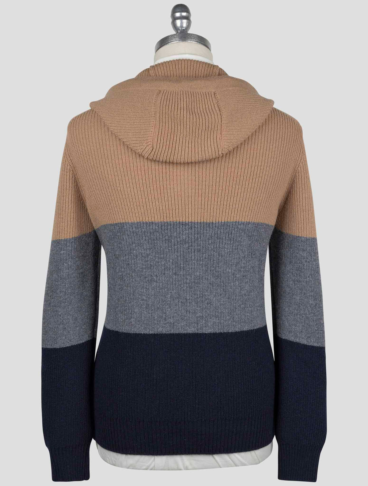 Gran Sasso Multicolor Virgin Wool Sweater Half Button