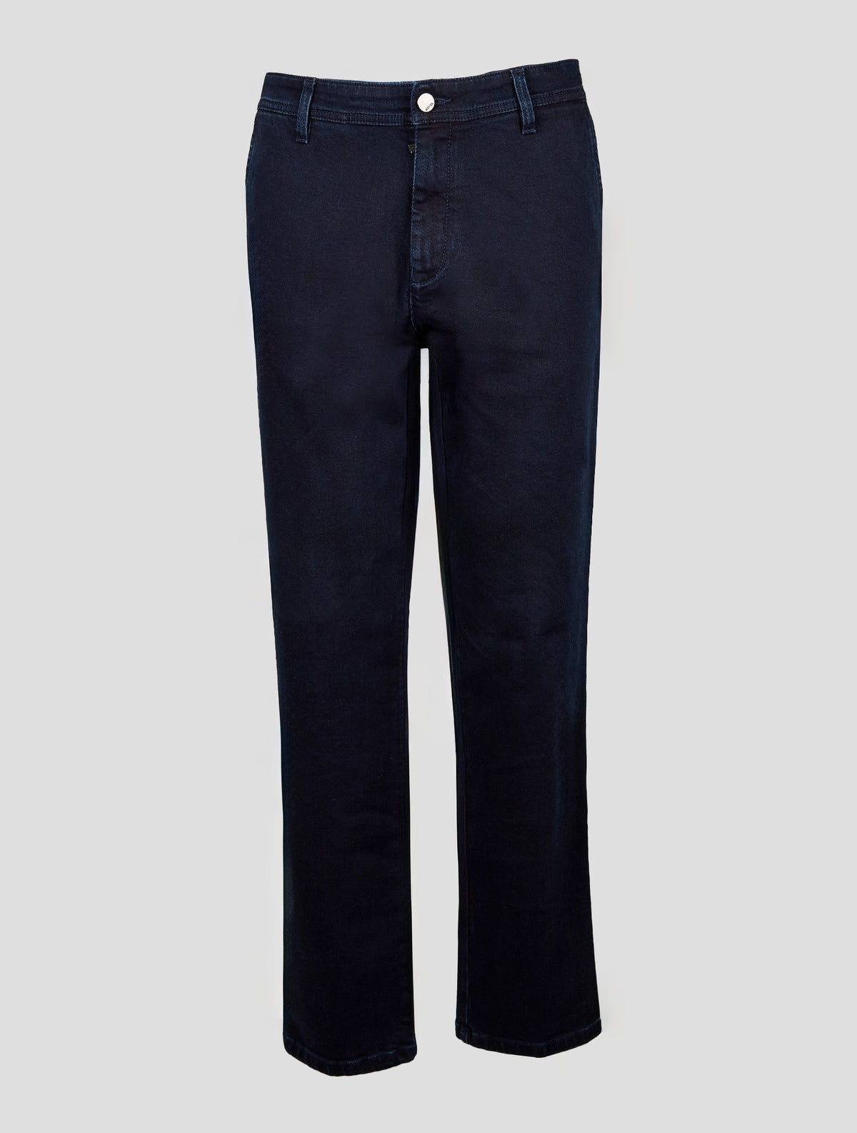 Cesare Attolini Dark Blue Cotton Ea Jeans 1
