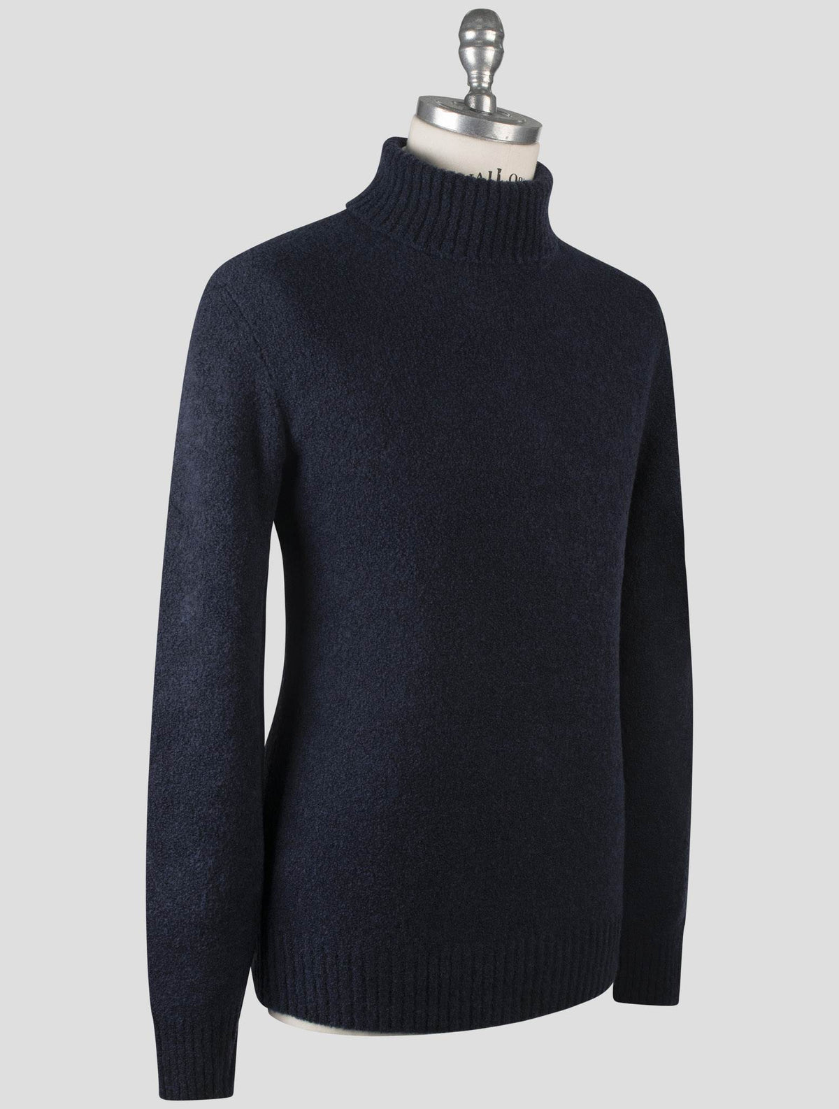 Gran Sasso Gran Sasso Blue Virgin Wool Pa Sweater Turtleneck Blue 001