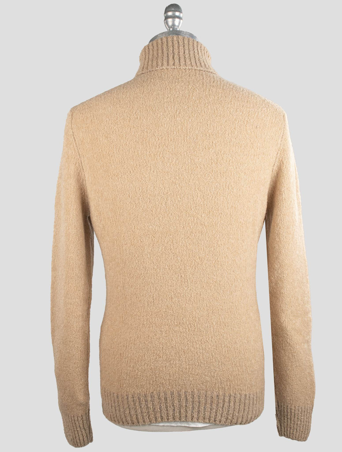 Gran Sasso Brown Virgin Wool Pa Sweater Turtleneck