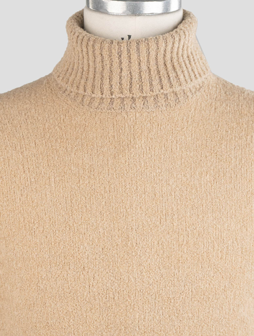Gran Sasso Brown Virgin Wool Pa Sweater Turtleneck