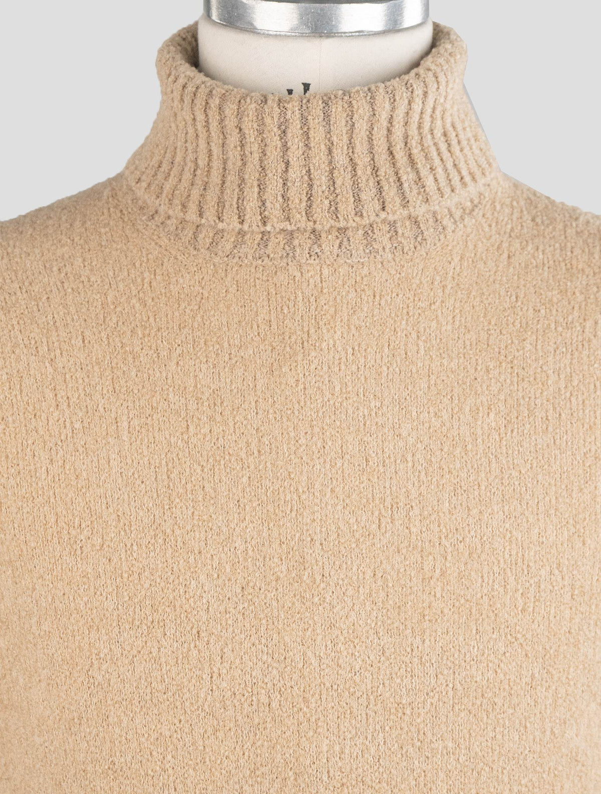 Gran Sasso Brown Virgin Wool Pa Sweater Turtleneck