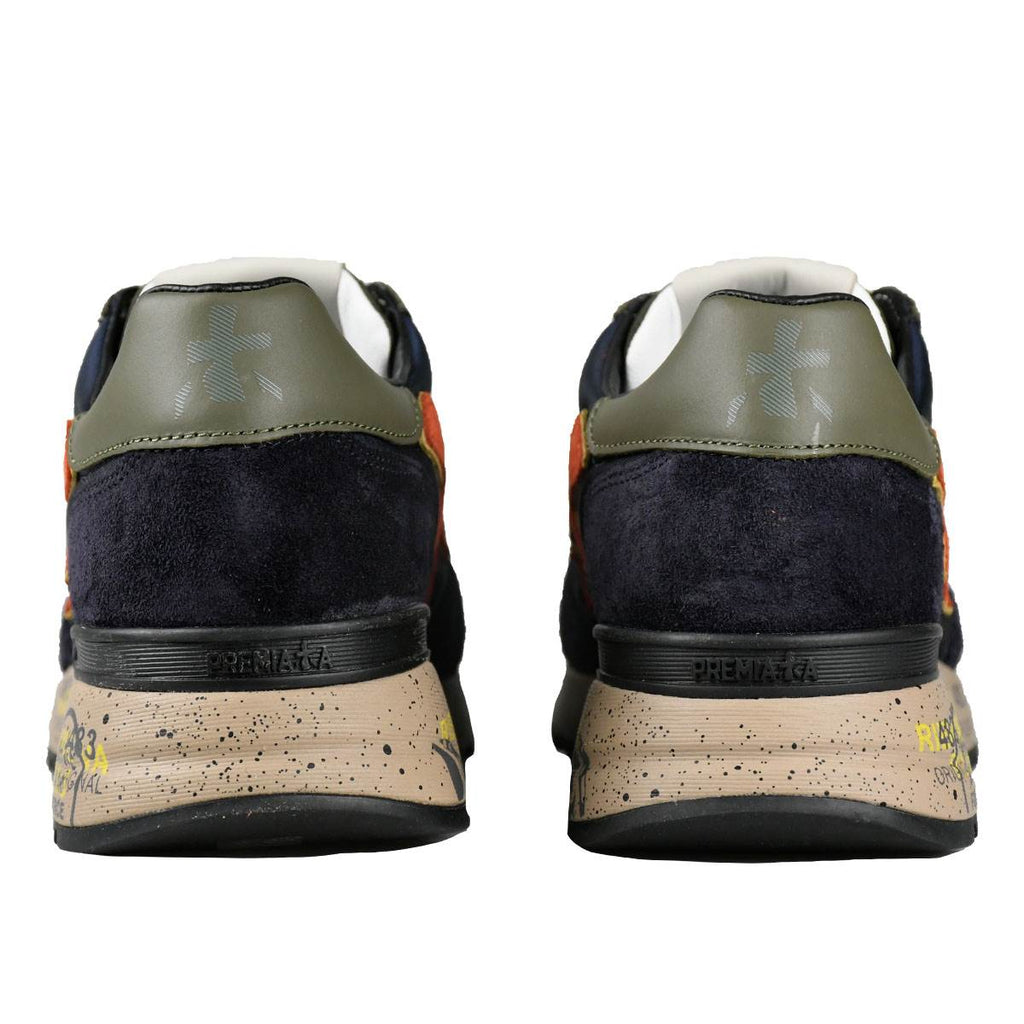 Premiata Multicolor Leather Suede Pa Sneakers 5