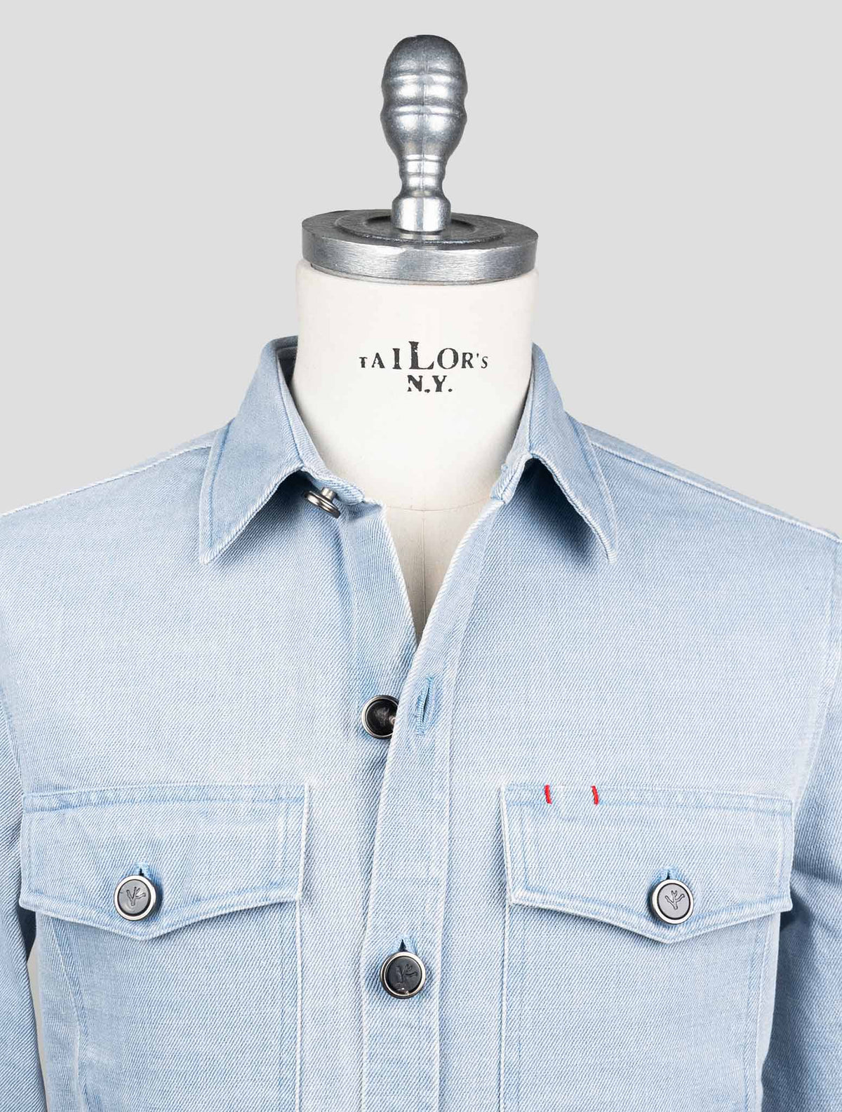 Isaia Denim Cotton Overshirt 3