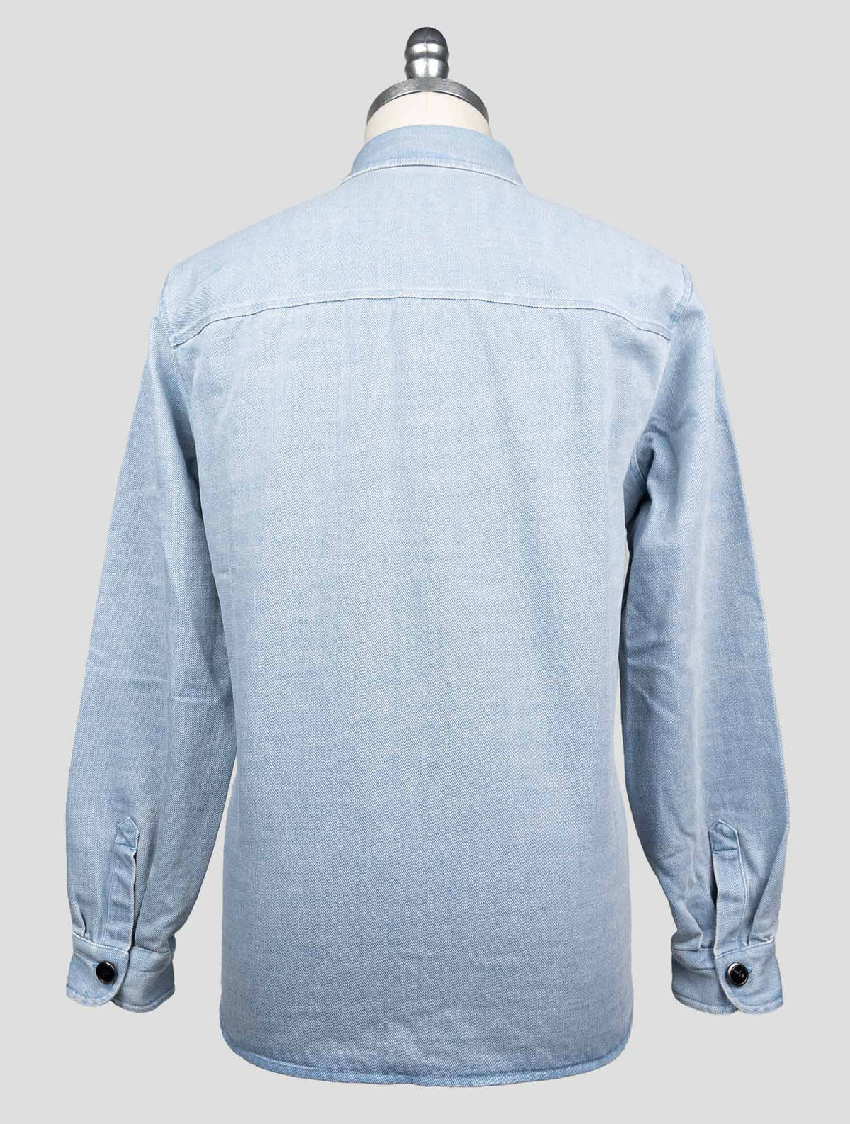 Isaia Denim Cotton Overshirt 6