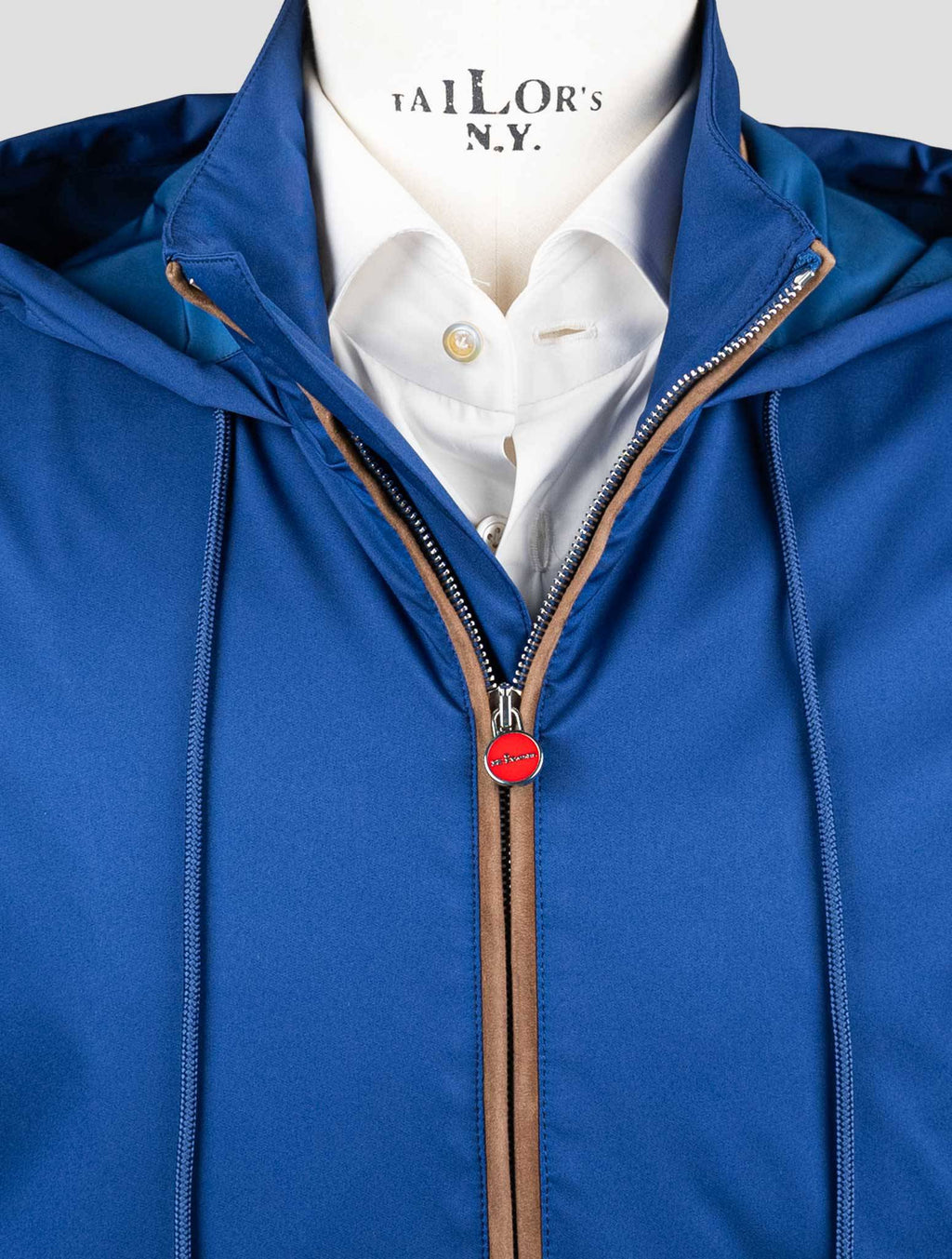 Kiton Blue Pl Coat KCY34 3
