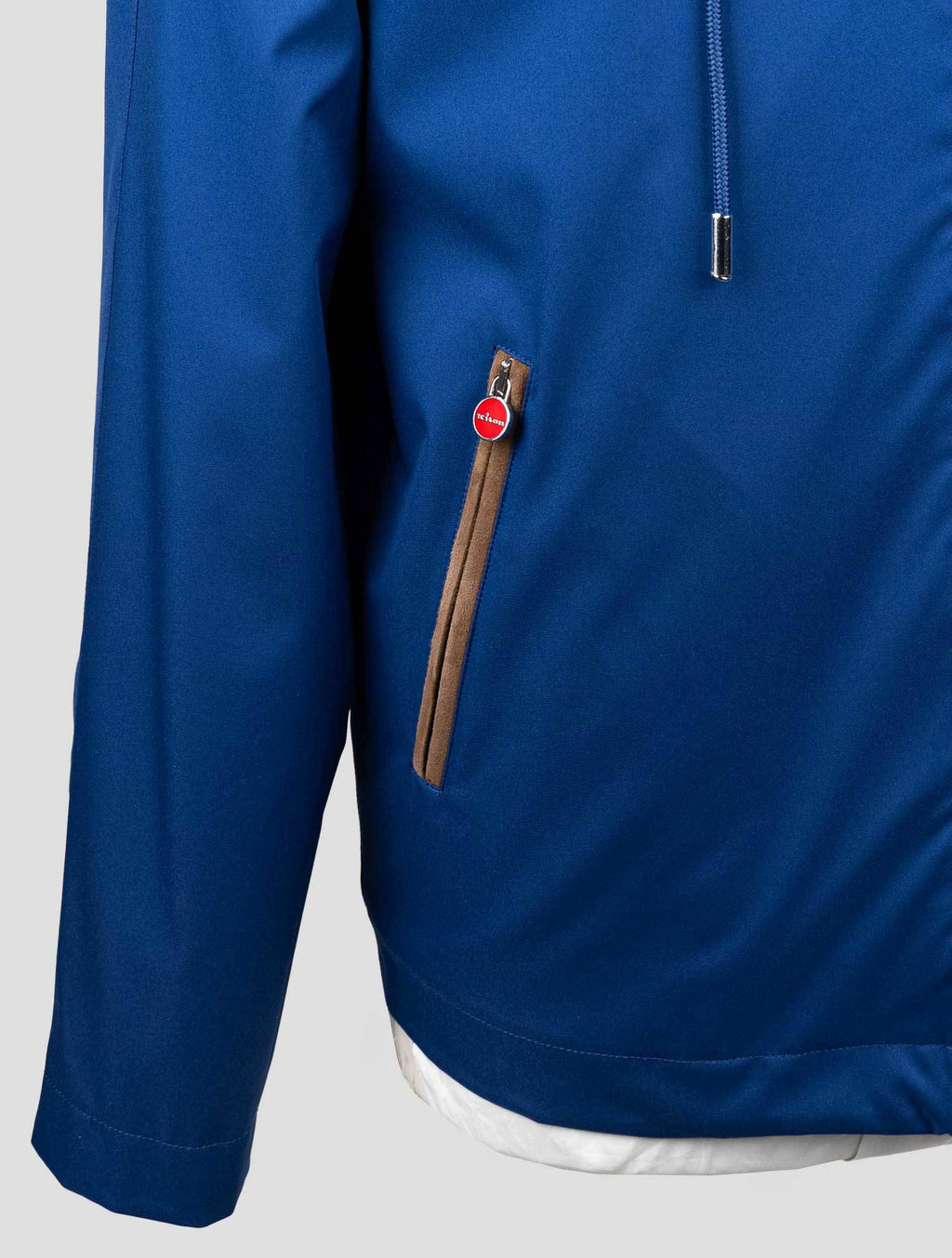 Kiton Blue Pl Coat KCY34 4