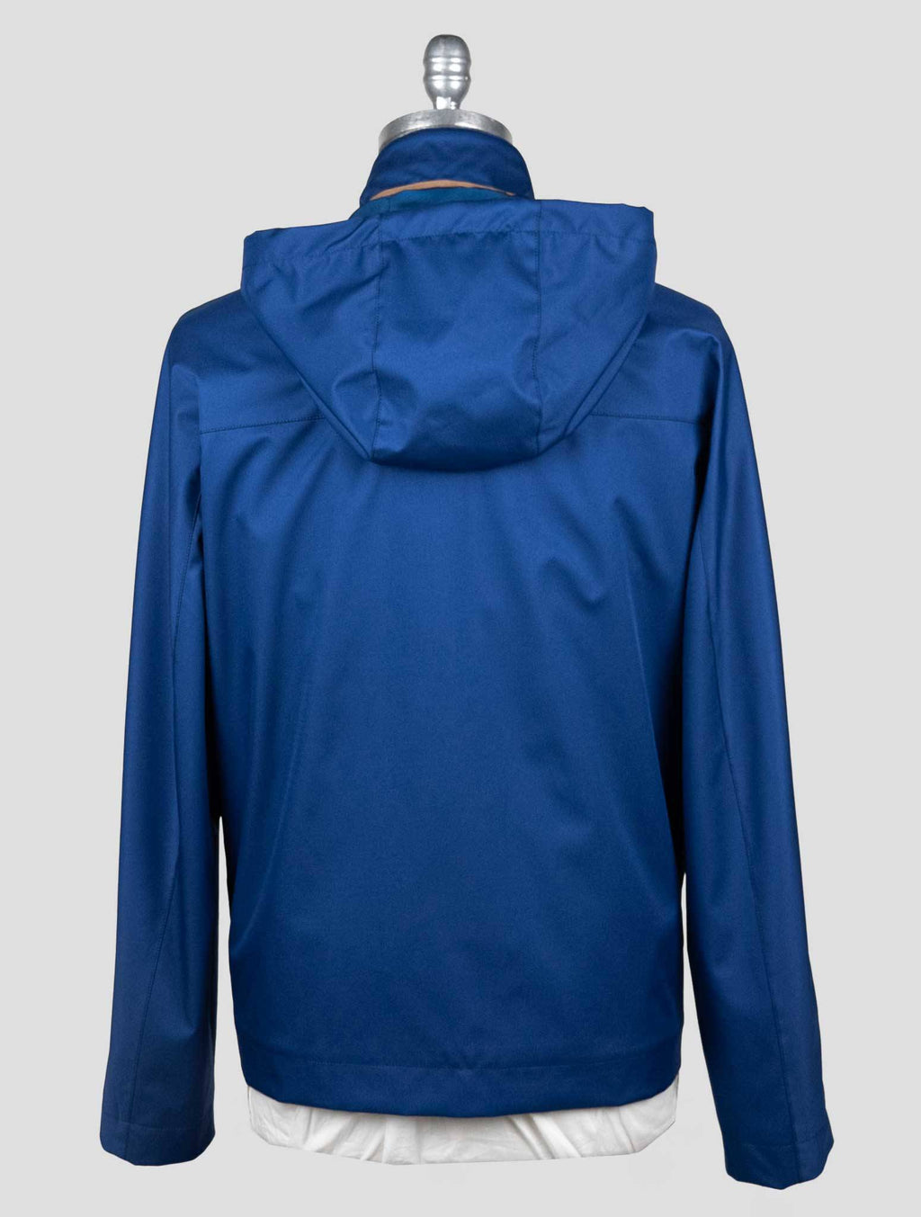 Kiton Blue Pl Coat KCY34 7