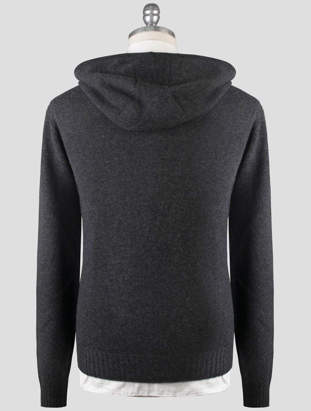Gran Sasso Green Virgin Wool Sweater Full Zip