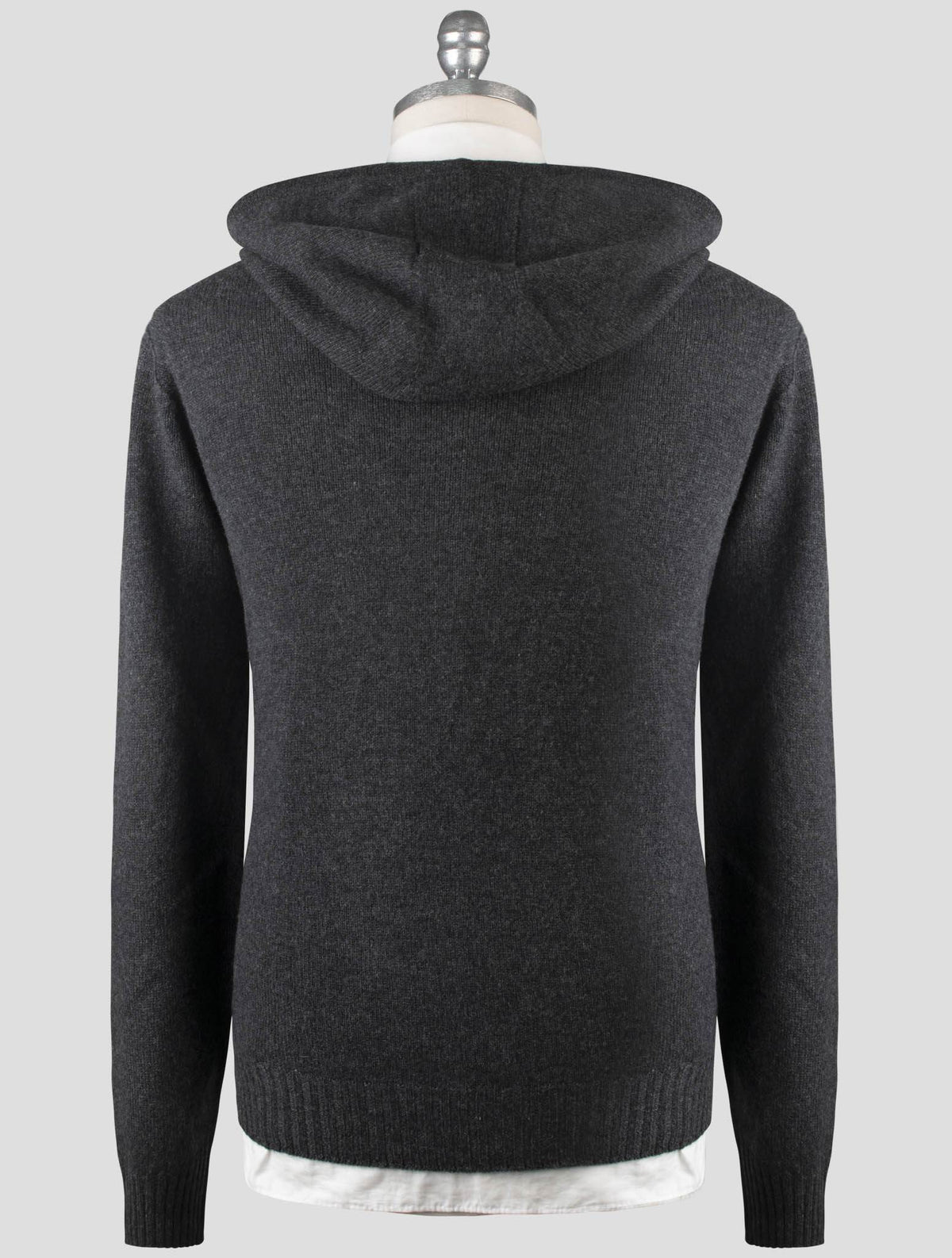 Gran Sasso Green Virgin Wool Sweater Full Zip
