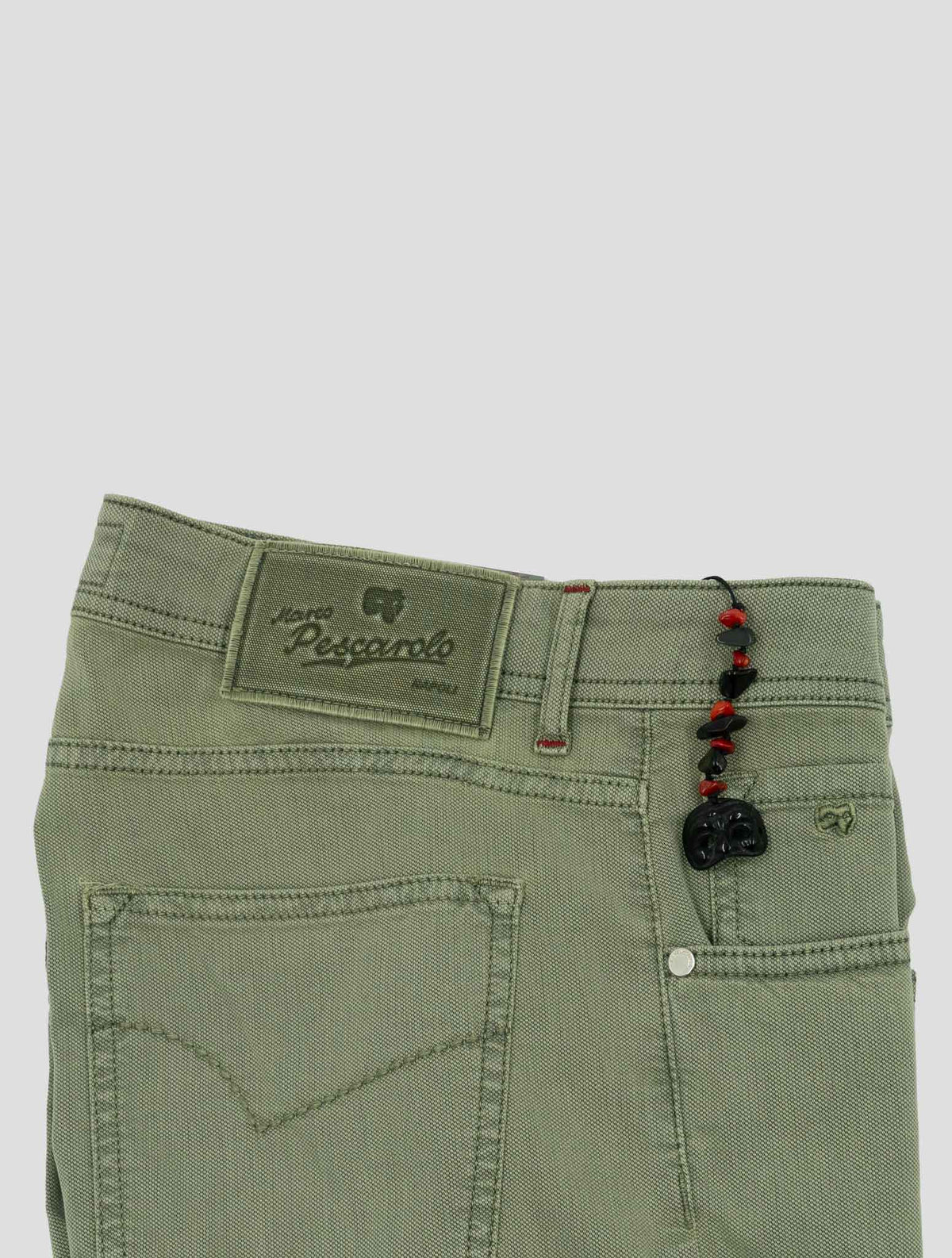 Marco Pescarolo Green Lyocell Cotton Ea Jeans 3