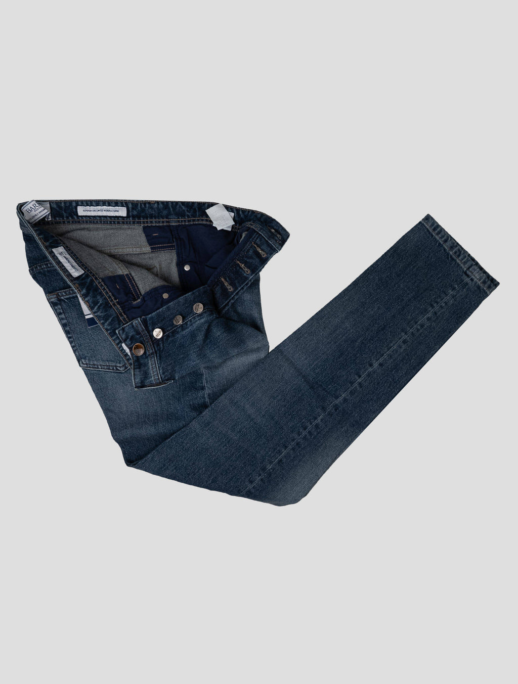 Barba Napoli Blue Cotton Ea Jeans BJY2 2