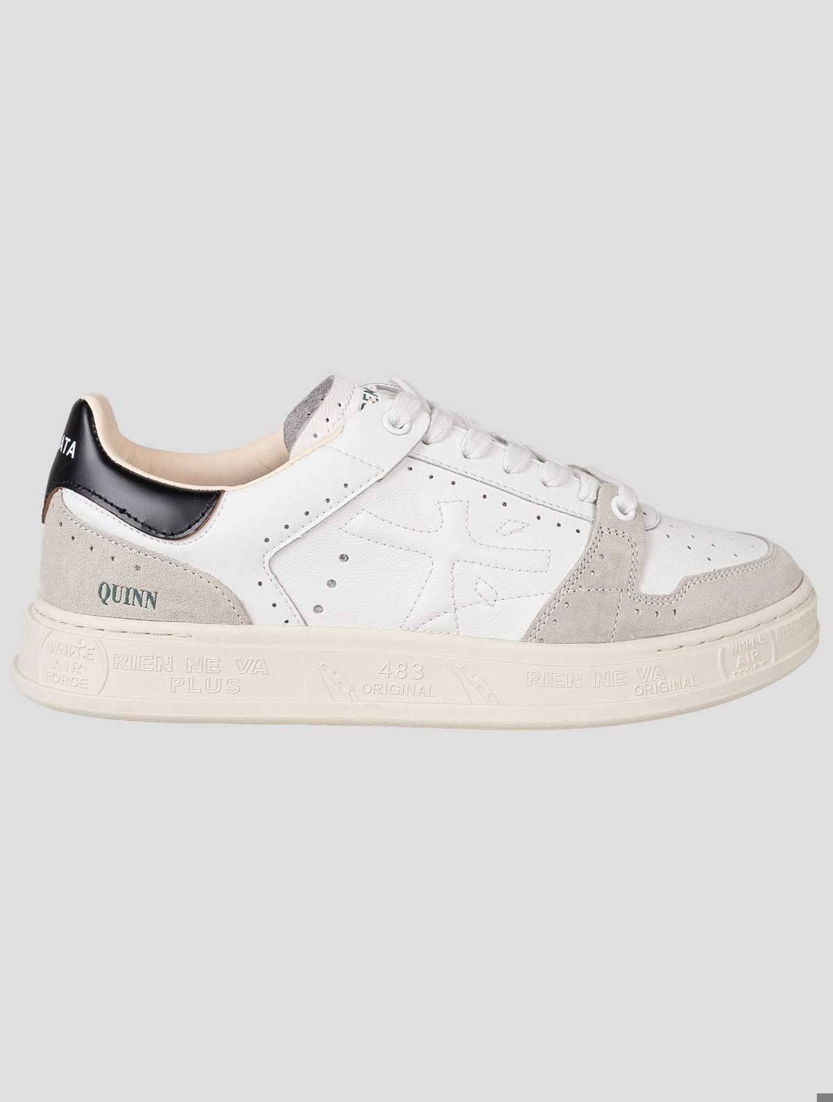 Premiata White Leather Sneakers 5