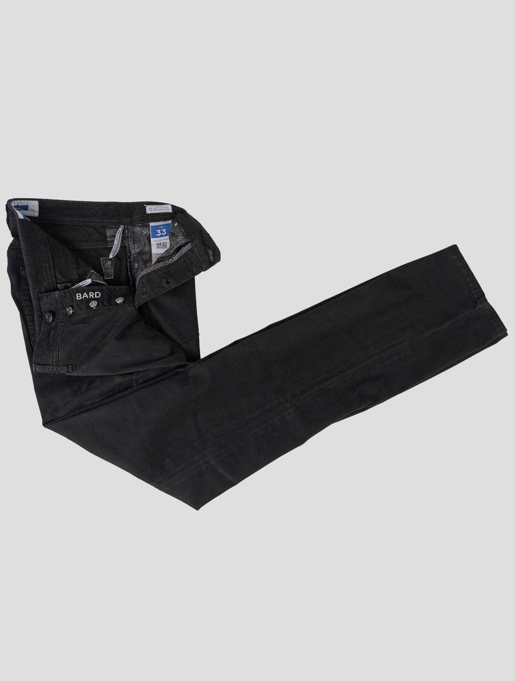 Jacob Cohen Black Cotton Ea Velvet Jeans JJY15 2