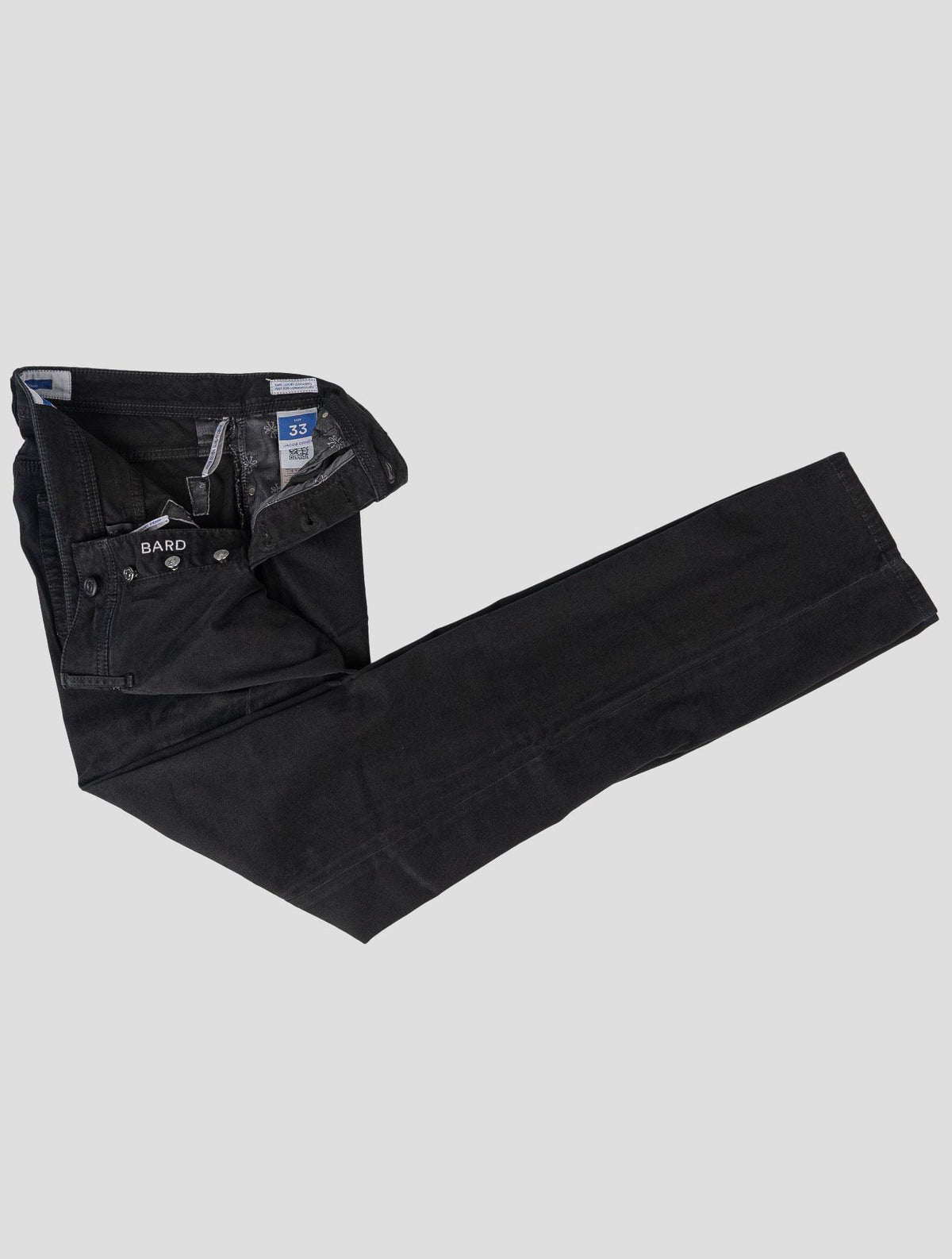 Jacob Cohen Black Cotton Ea Velvet Jeans JJY15 2