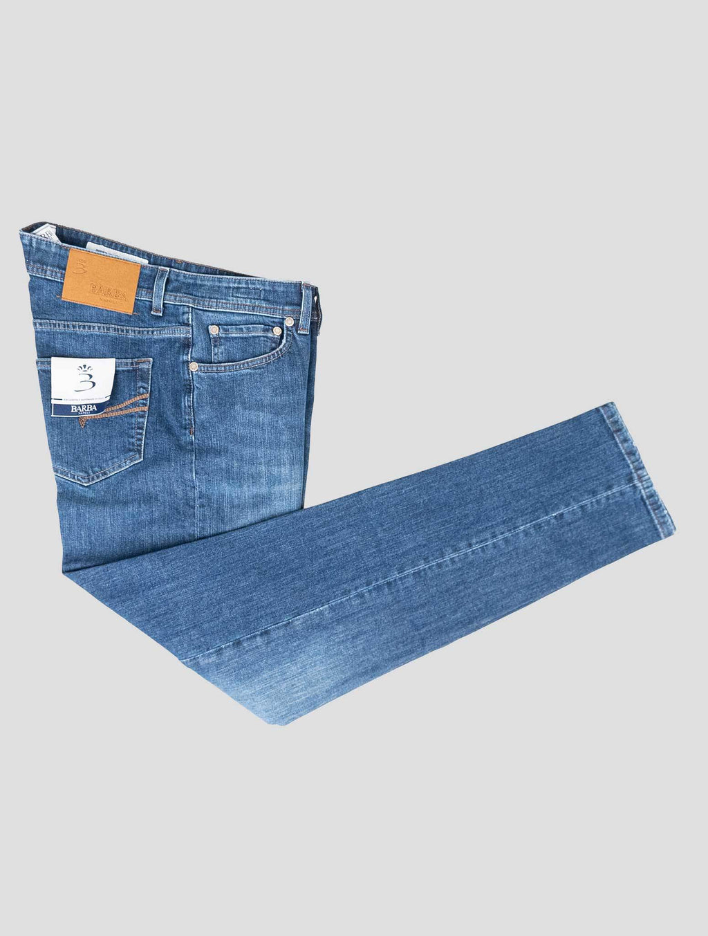 Barba Napoli Blue Cotton EA Jeans BJY4 4