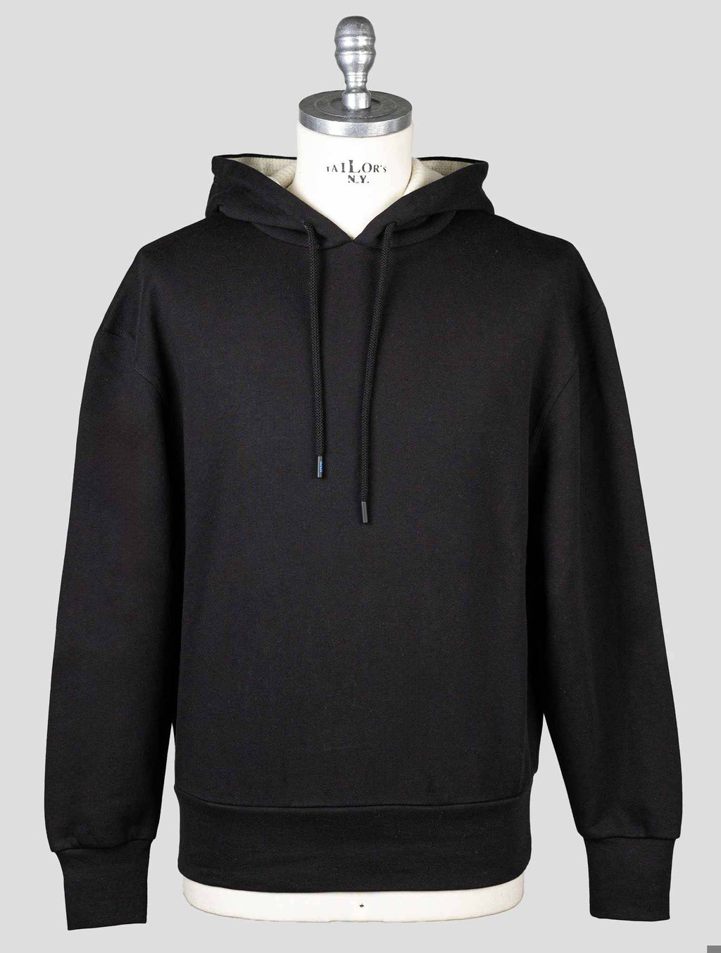 KNT Kiton Black Cotton Tracksuit KNMY9 3