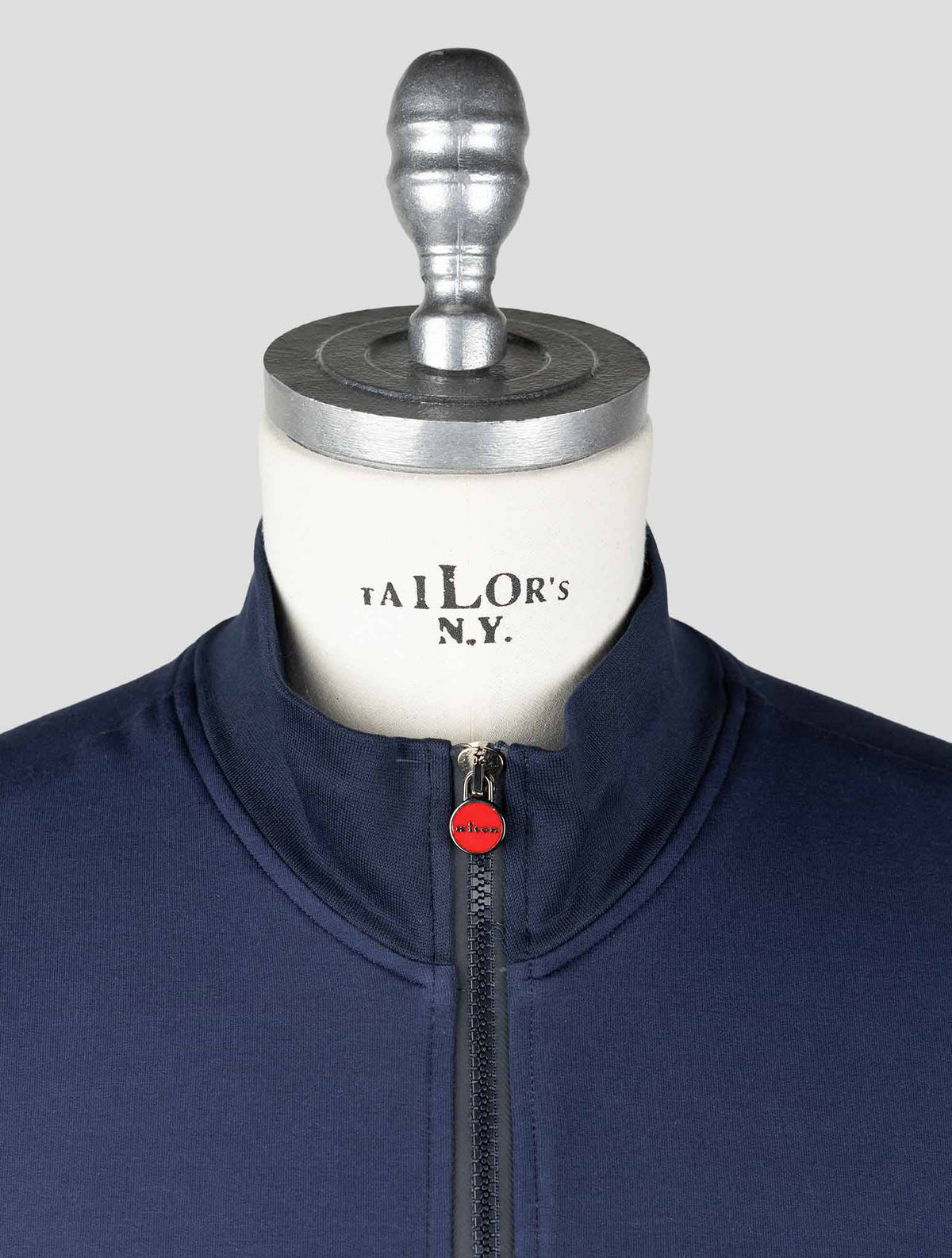 Kiton Blue Cotton Ea Coat B-ONE KCZ7 3