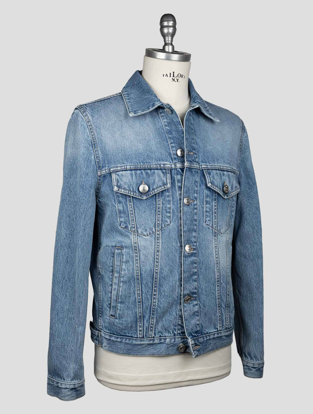 Brunello Cucinelli Denim Cotton Ea Coat CCZ1 2