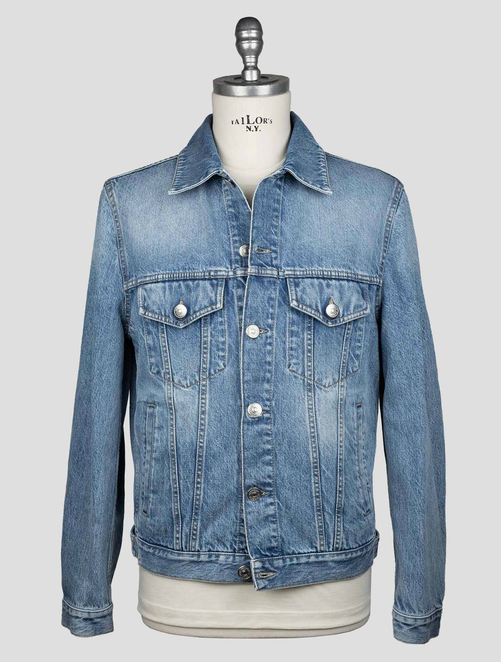 Brunello Cucinelli Denim Cotton Ea Coat CCZ1 5