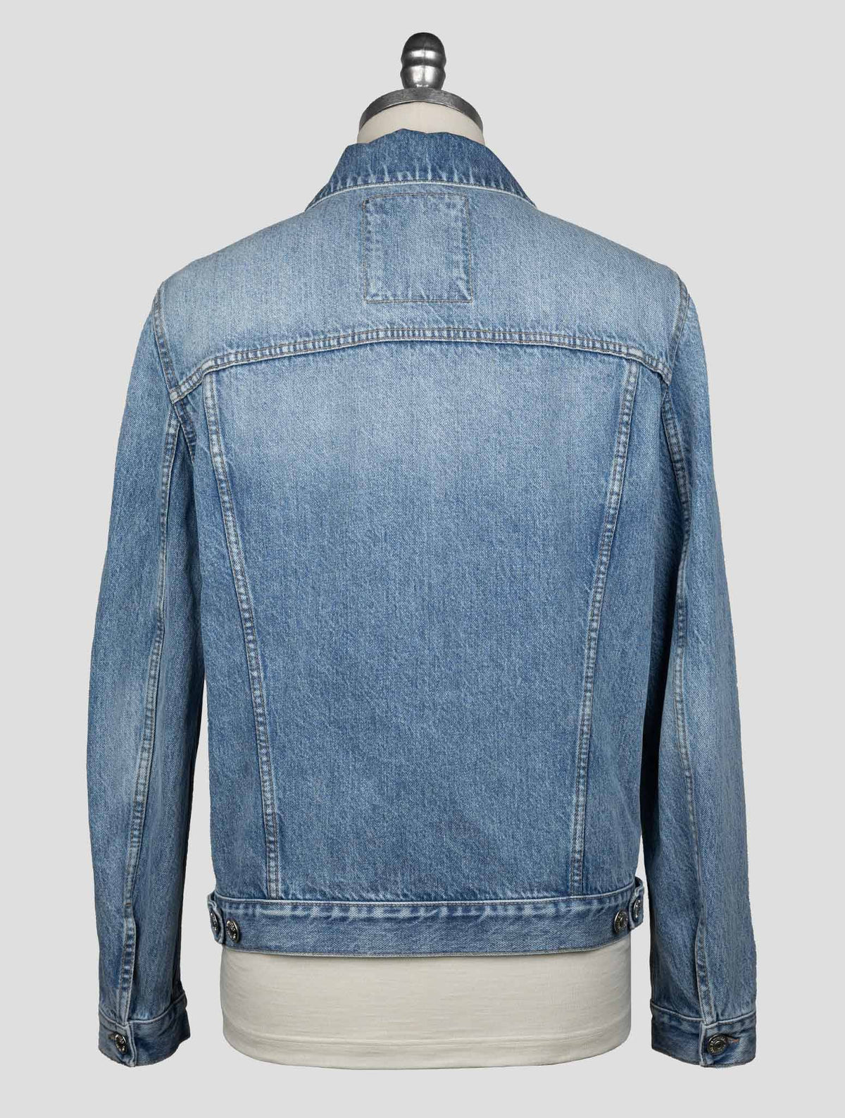 Brunello Cucinelli Denim Cotton Ea Coat CCZ1 7