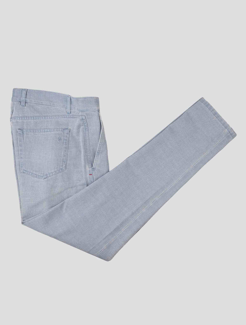 Isaia Light Blue Cotton Jeans IJZ1 1