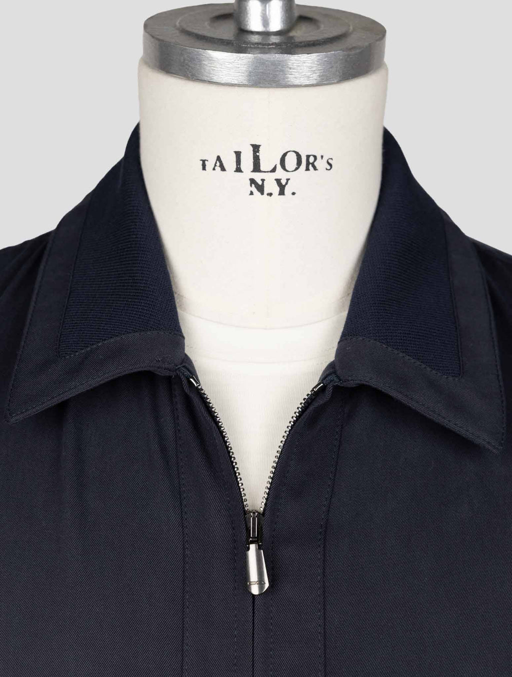 Cesare Attolini Blue Silk Coat ACZ4 4