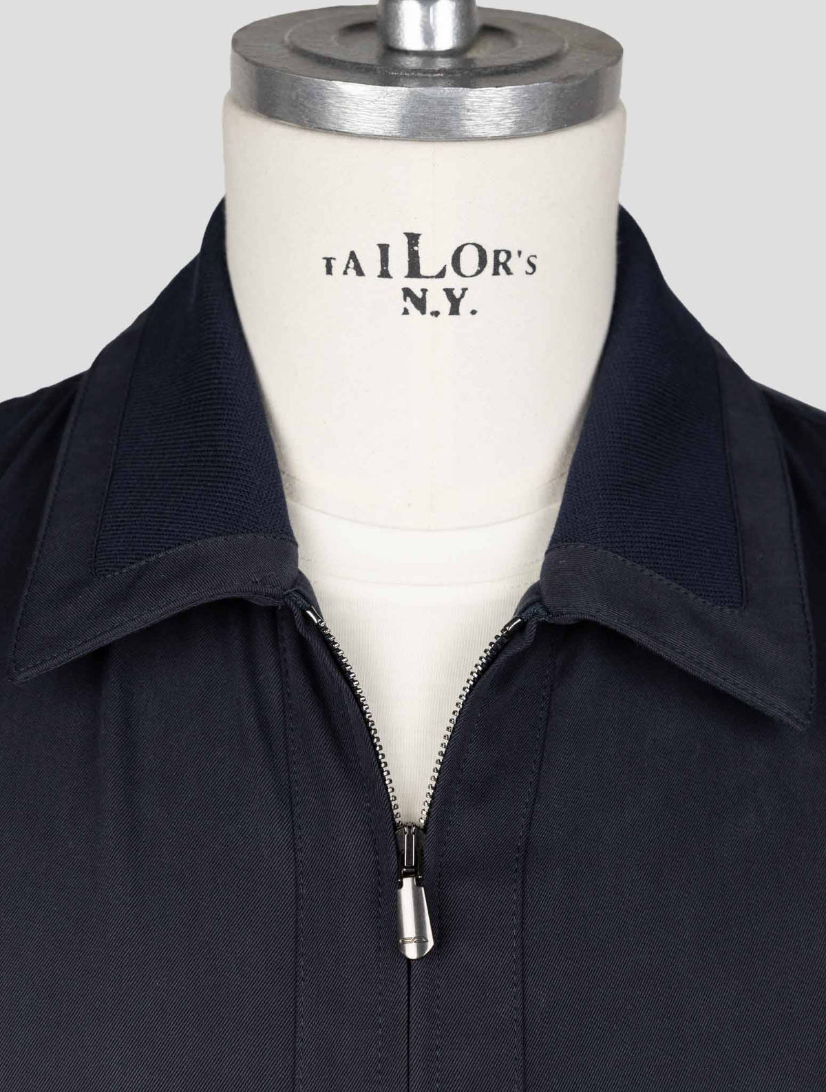 Cesare Attolini Blue Silk Coat ACZ4 4