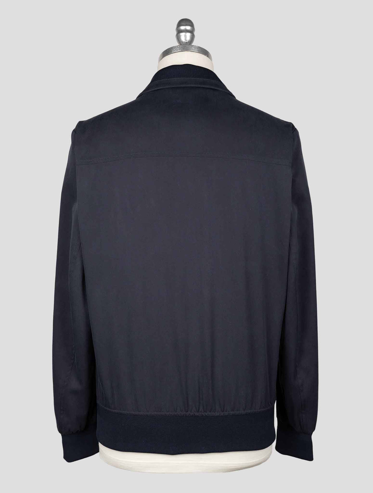 Cesare Attolini Blue Silk Coat ACZ4 5