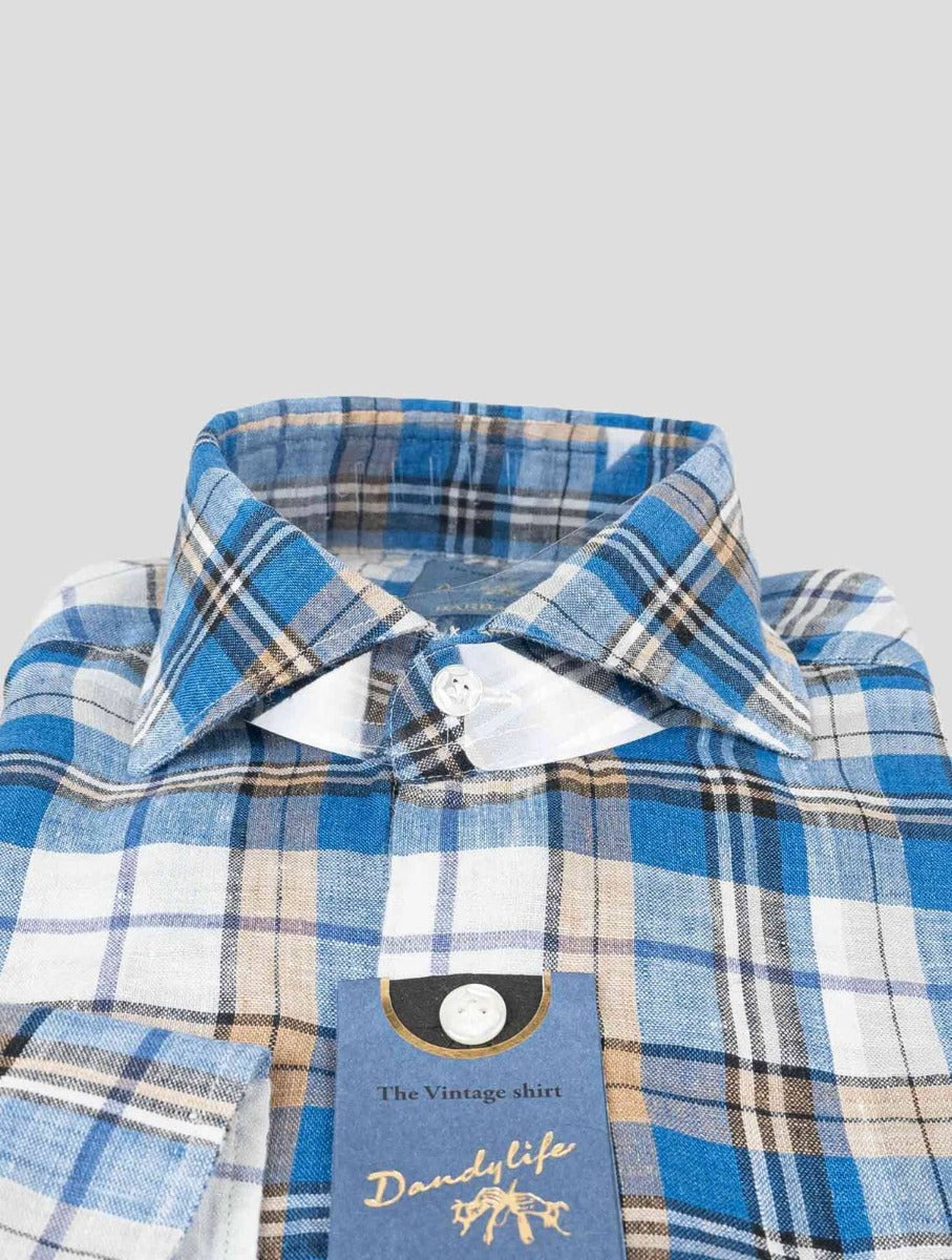 Barba Napoli Multicolor Linen Shirt