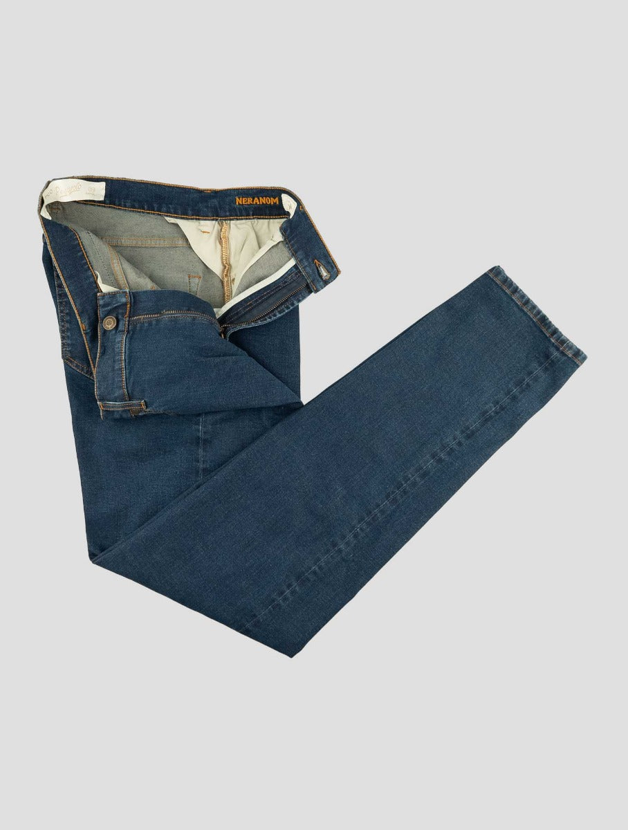 Marco Pescarolo Blue Cotton Ea Jeans