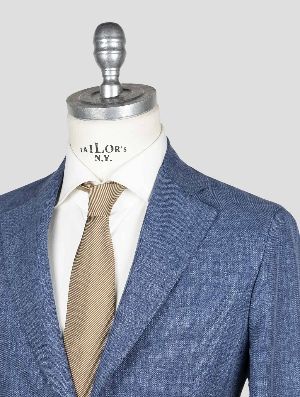 Barba Napoli Blue Cotton Virgin Wool Blazer BBZ2 6