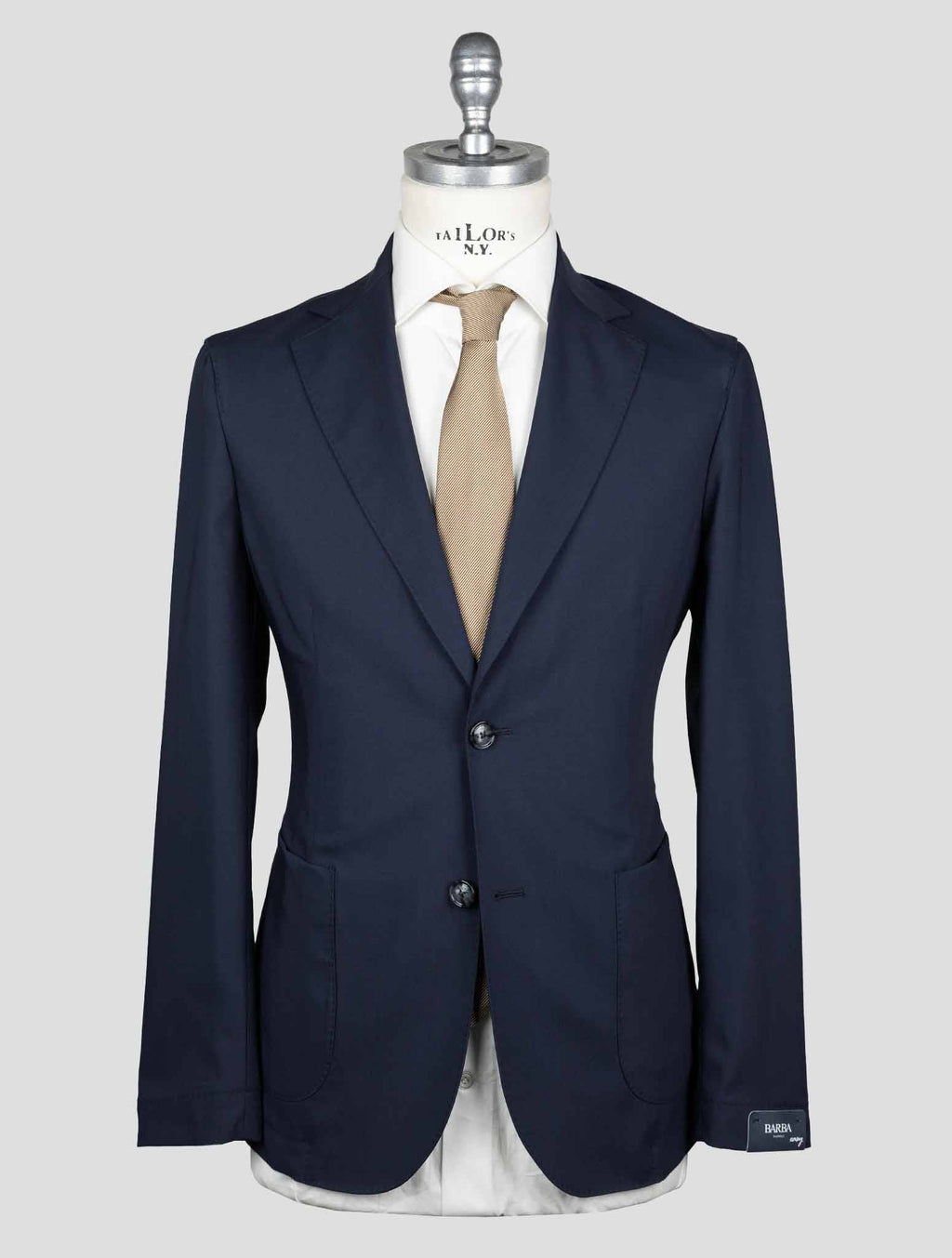 Barba Napoli Blue Virgin Wool Suit BVZ1 1
