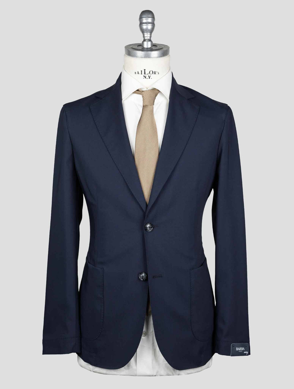 Barba Napoli Blue Virgin Wool Suit BVZ1 7