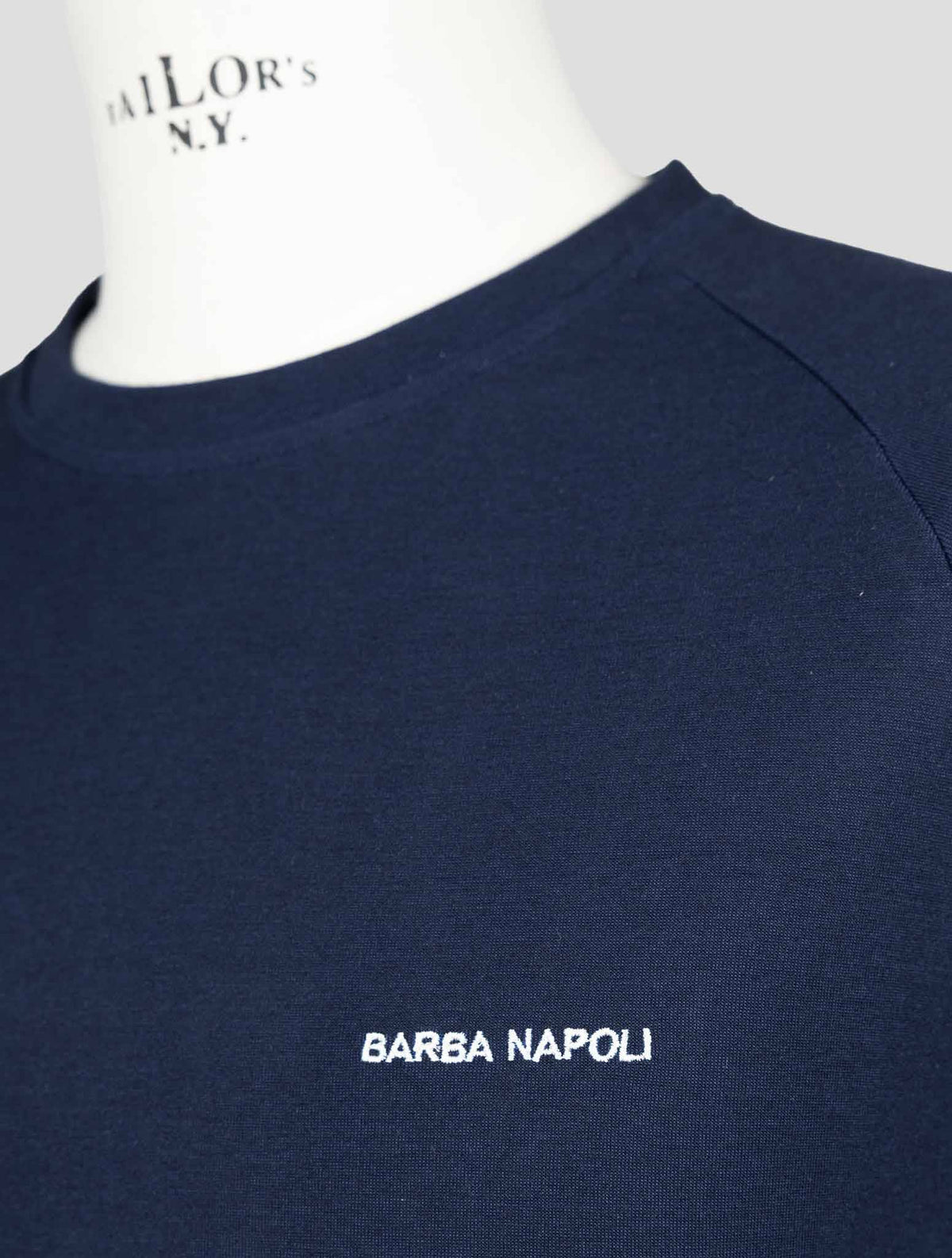 Barba Napoli Blue Cotton Pa t-Shirt BMZ5 4