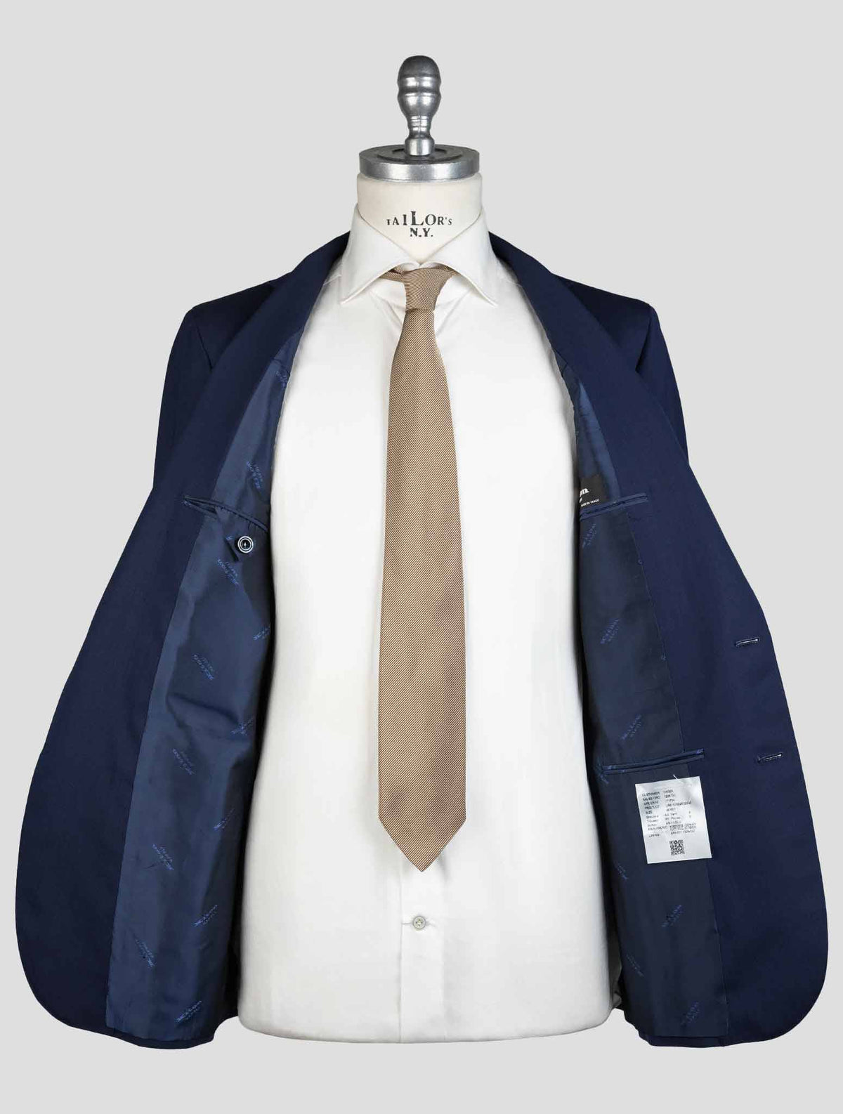 Kiton Blue Virgin Wool Suit KVZ3 4