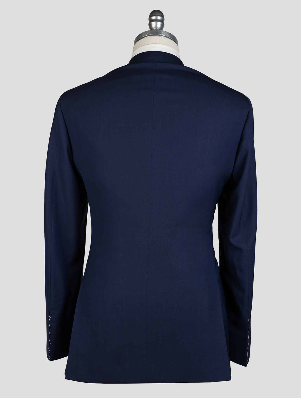 Kiton Blue Virgin Wool Suit KVZ3 5