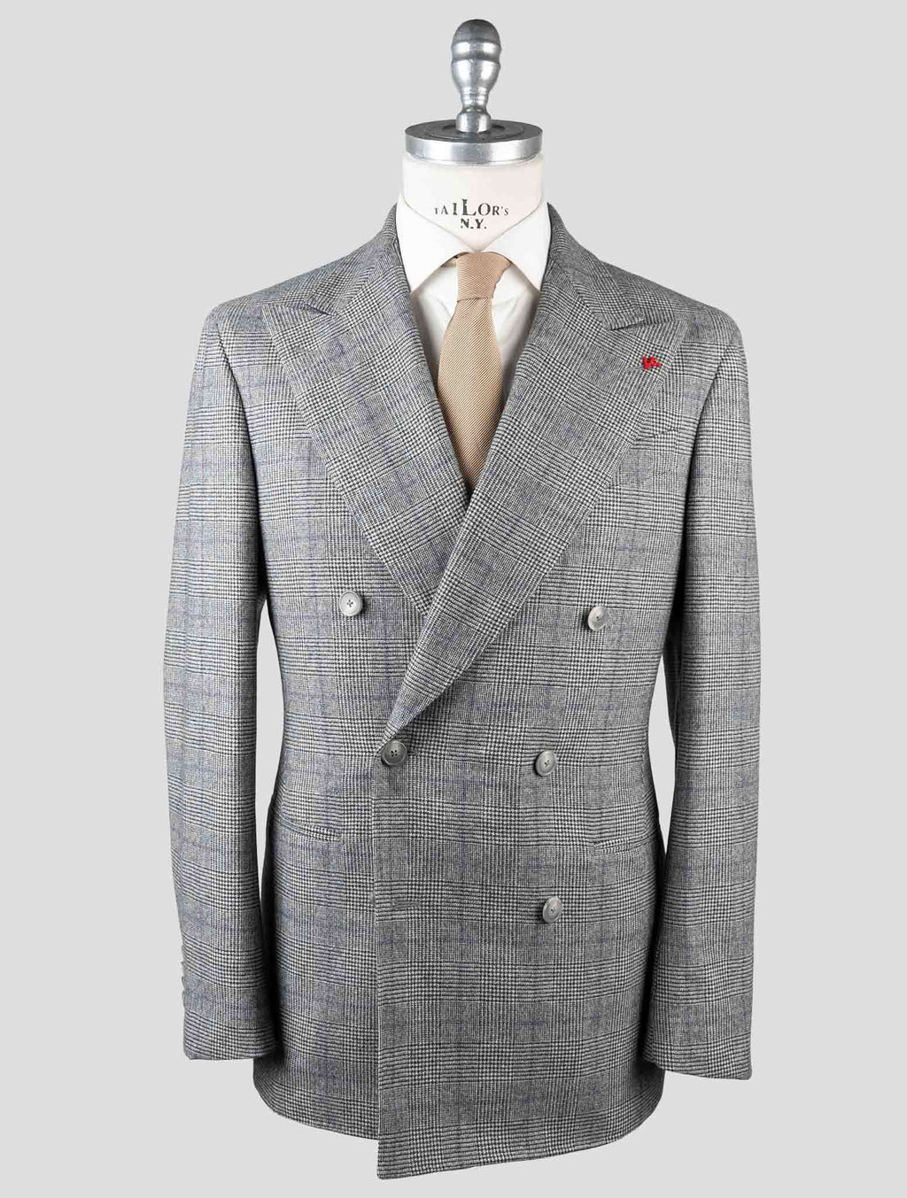 Isaia Multicolor Virgin Wool Suit 1